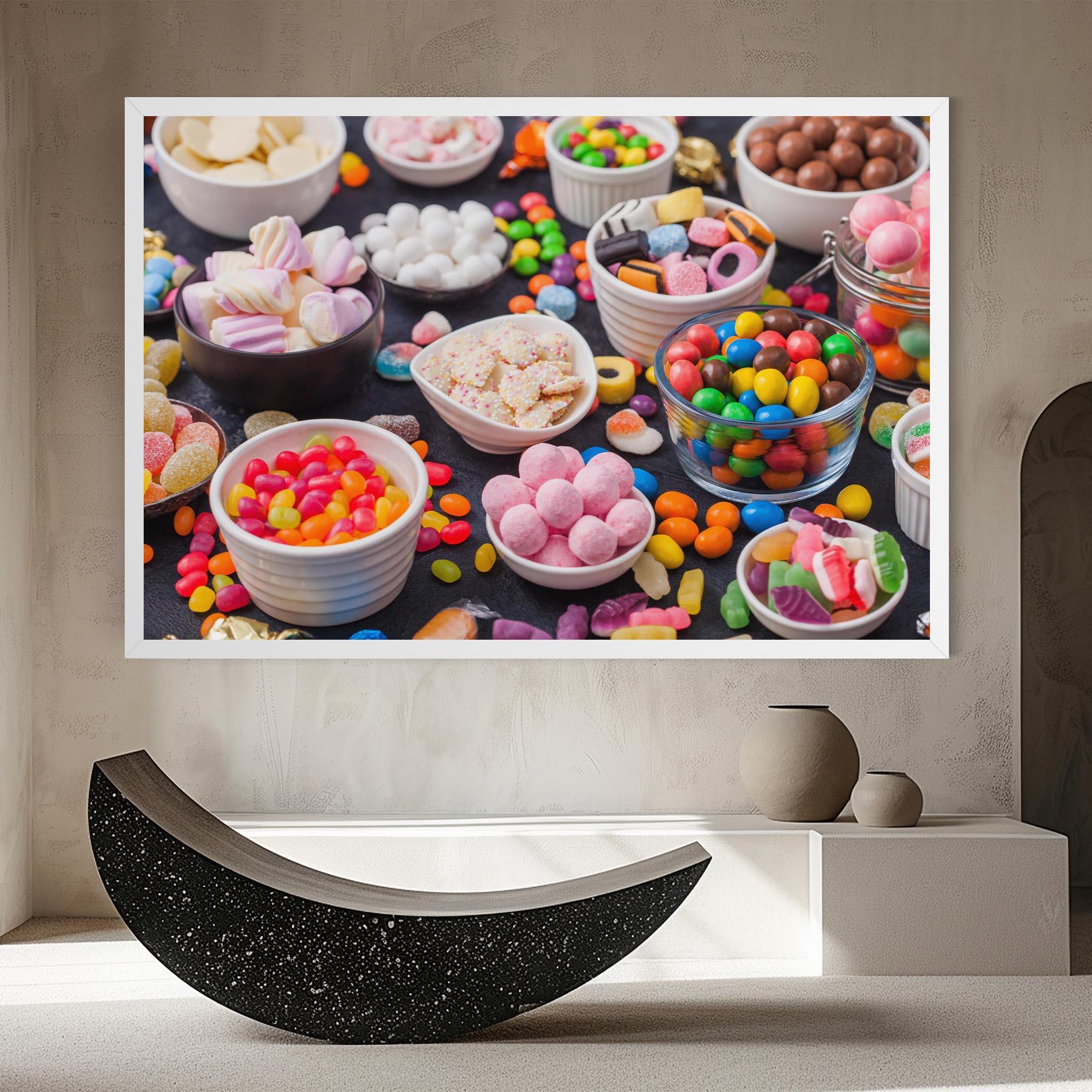 Tablou Canvas Lollipop Candies mockup 8