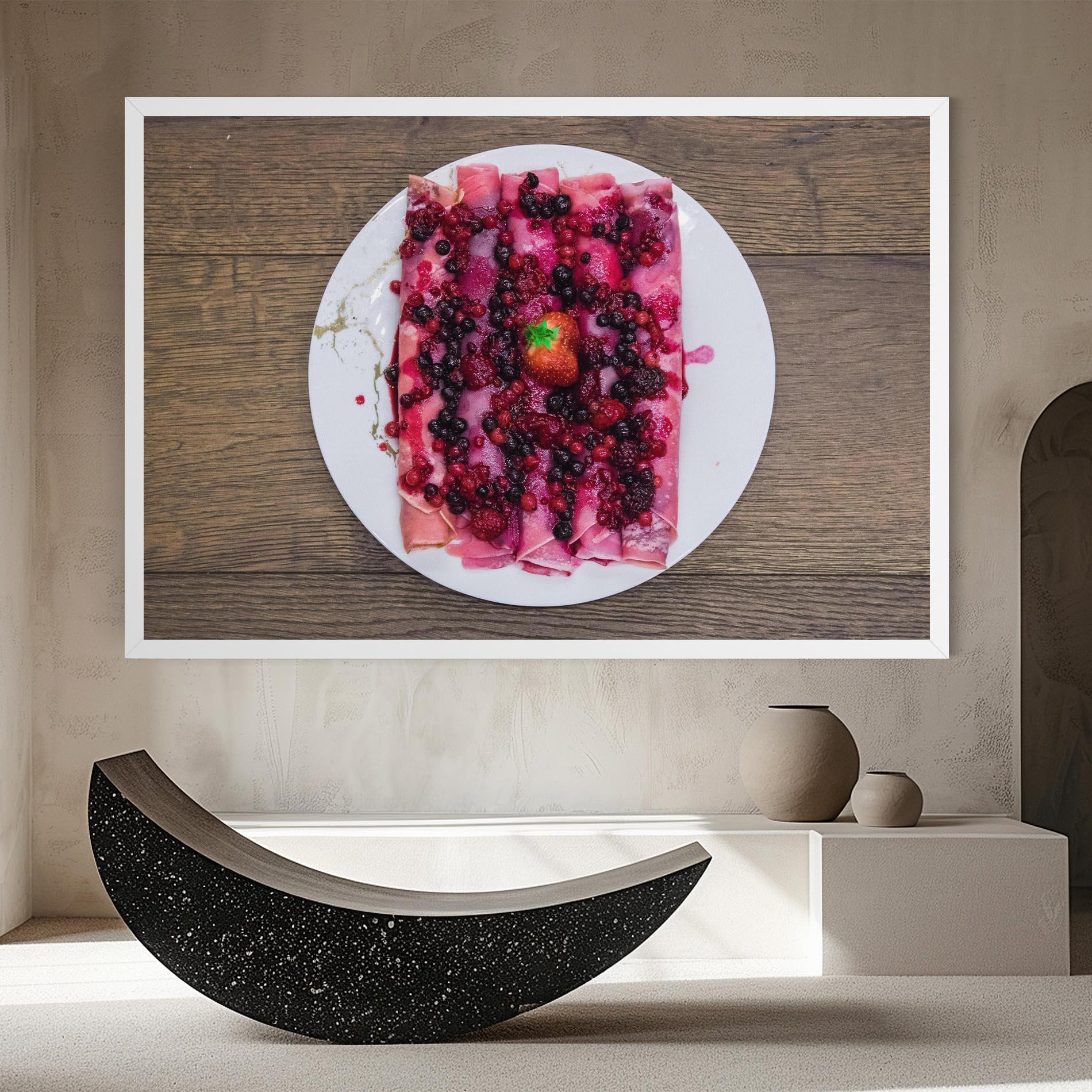 Tablou Canvas Strawberry Pancakes mockup 8