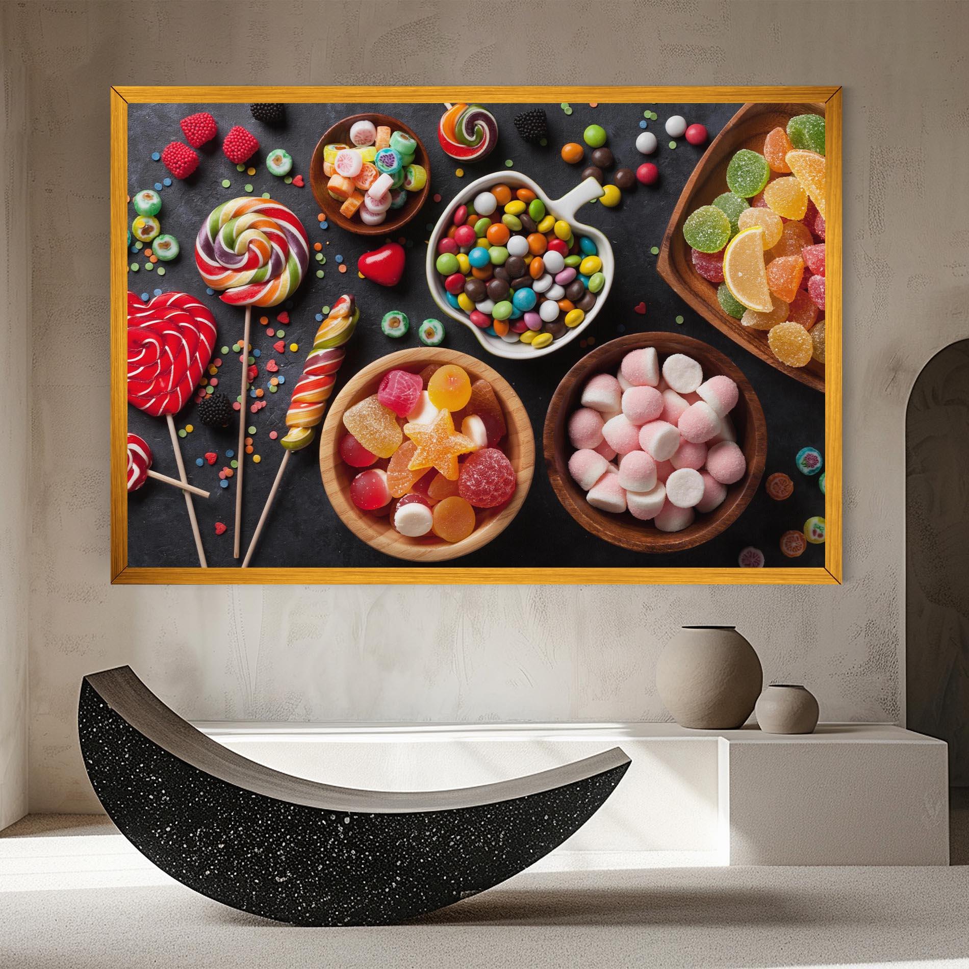 Tablou Canvas Colorful Candies mockup 8