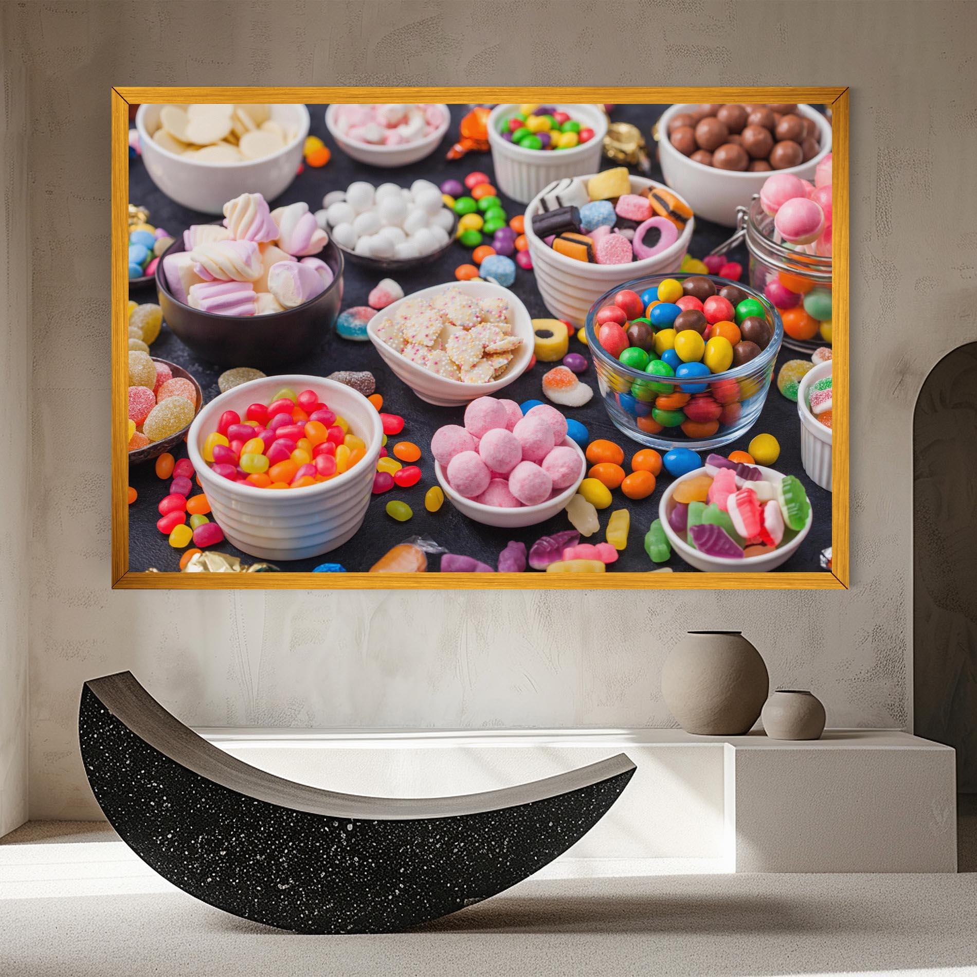 Tablou Canvas Lollipop Candies mockup 8