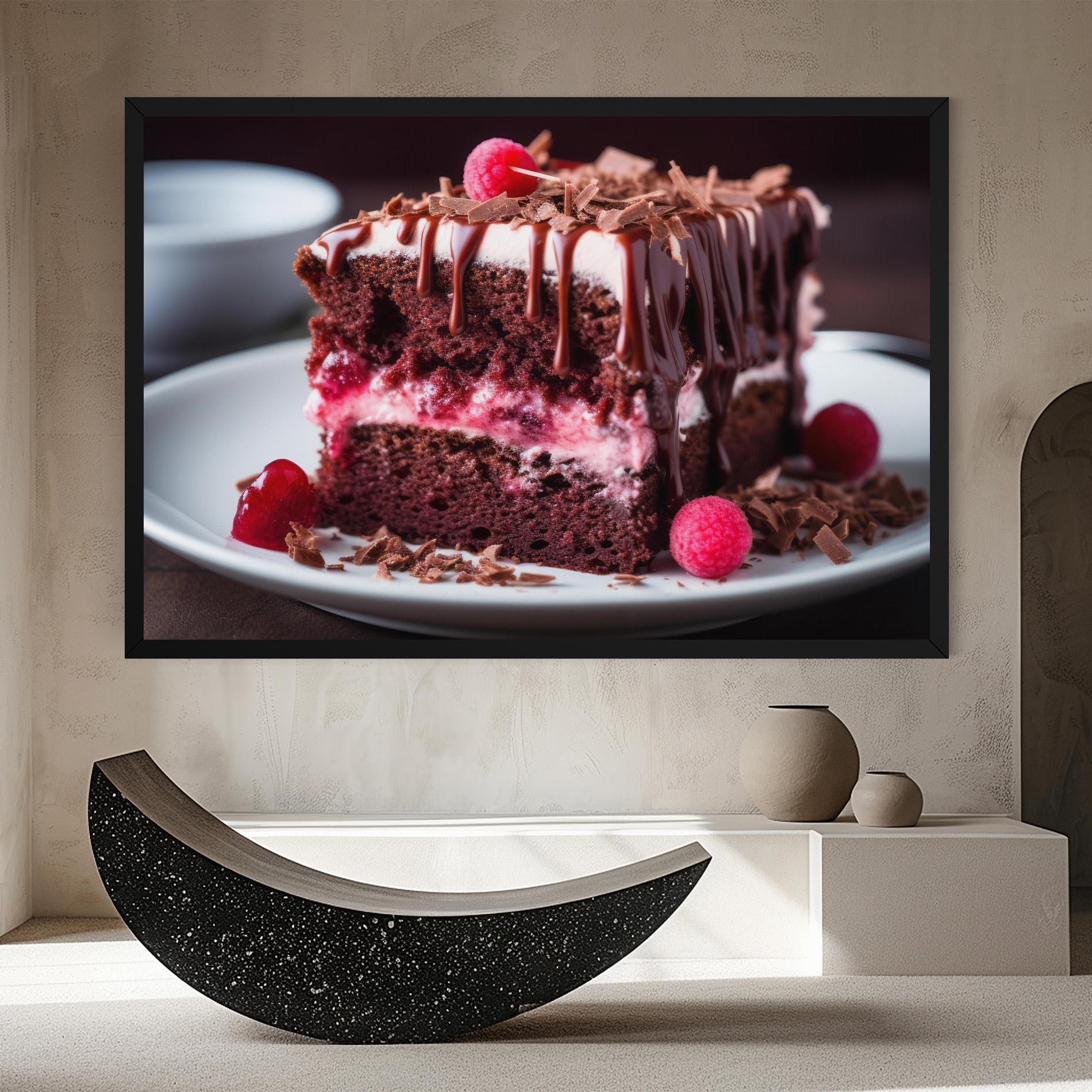 Tablou Canvas Brown Cake mockup 8