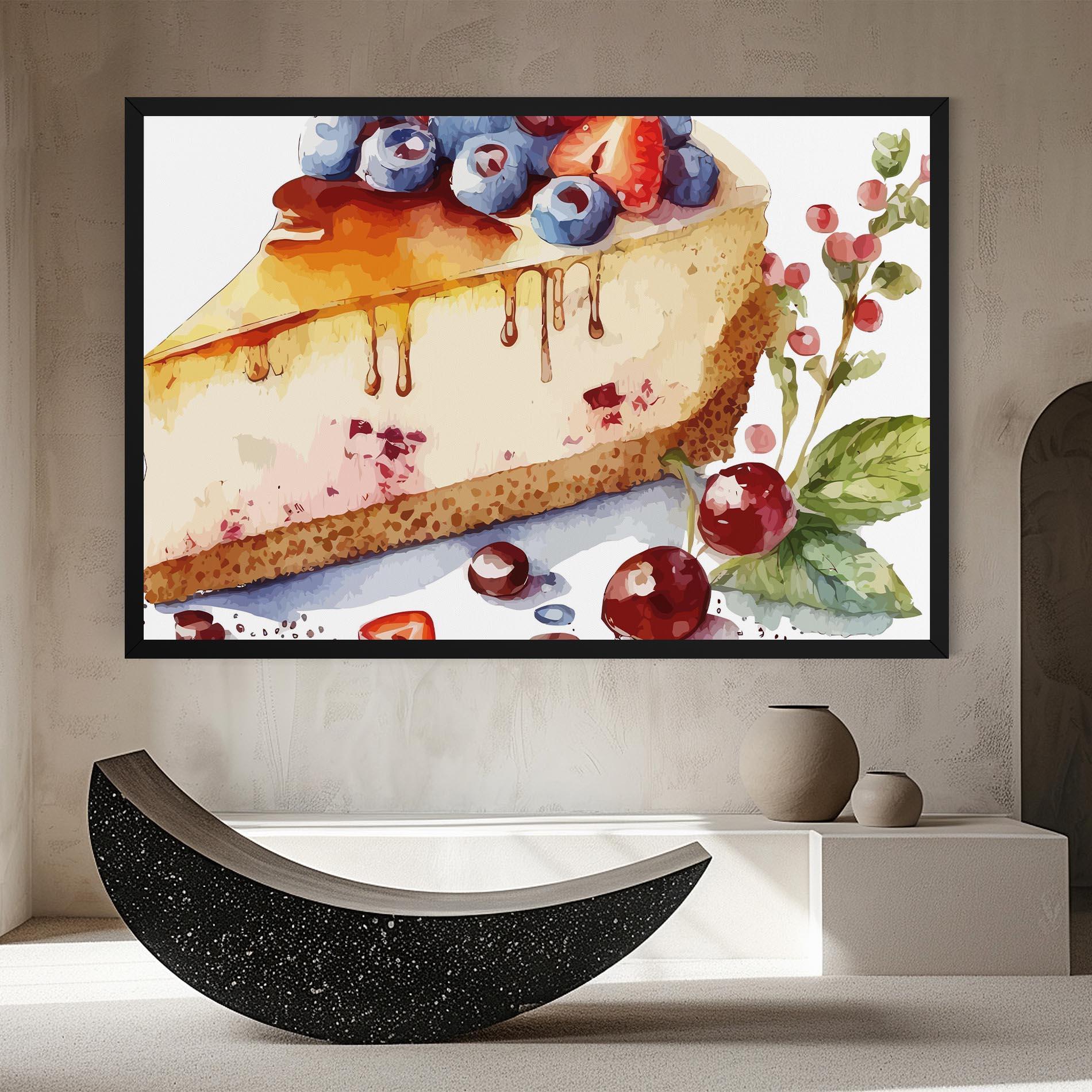 Tablou Canvas Cheesecake mockup 8