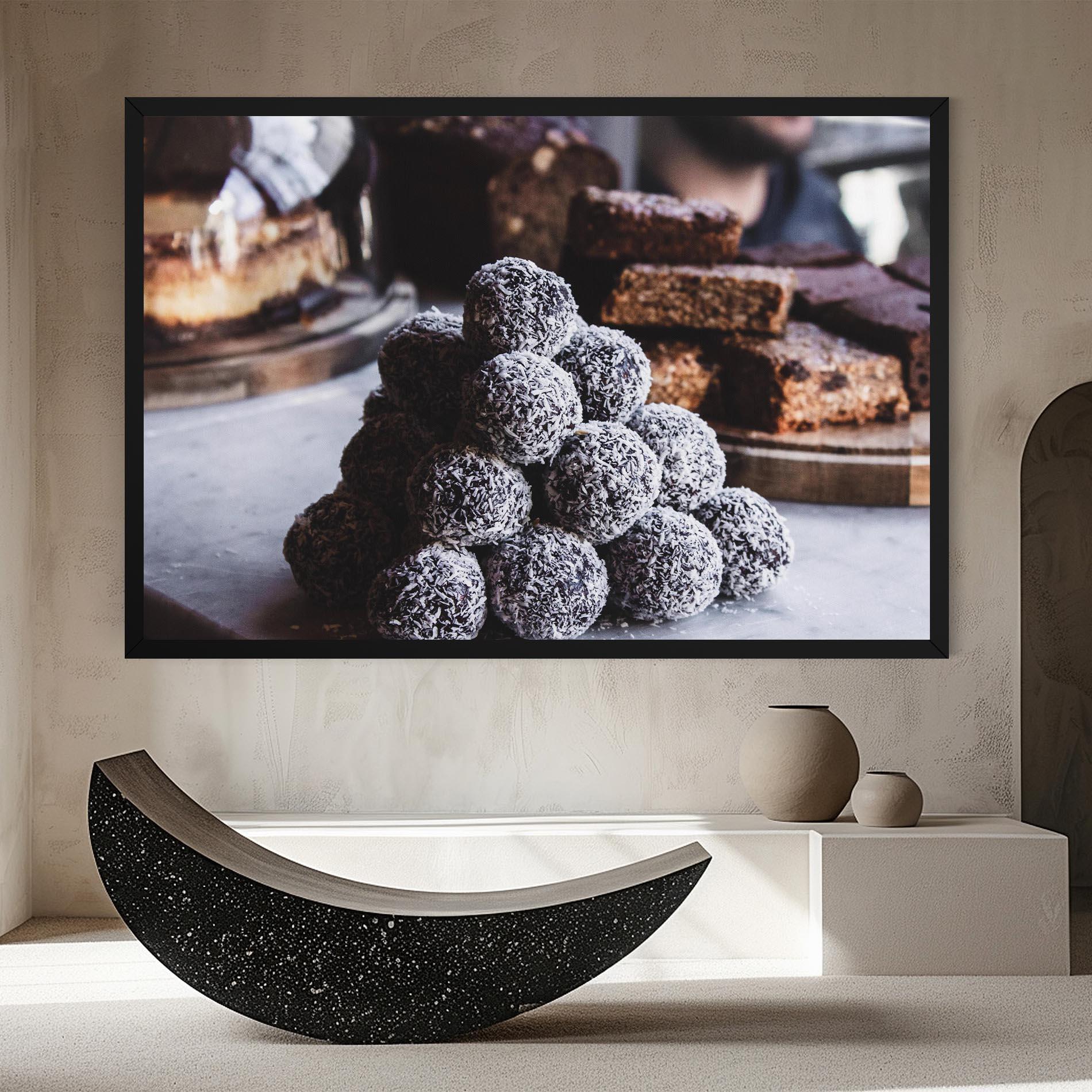 Tablou Canvas Chocolate Balls mockup 8