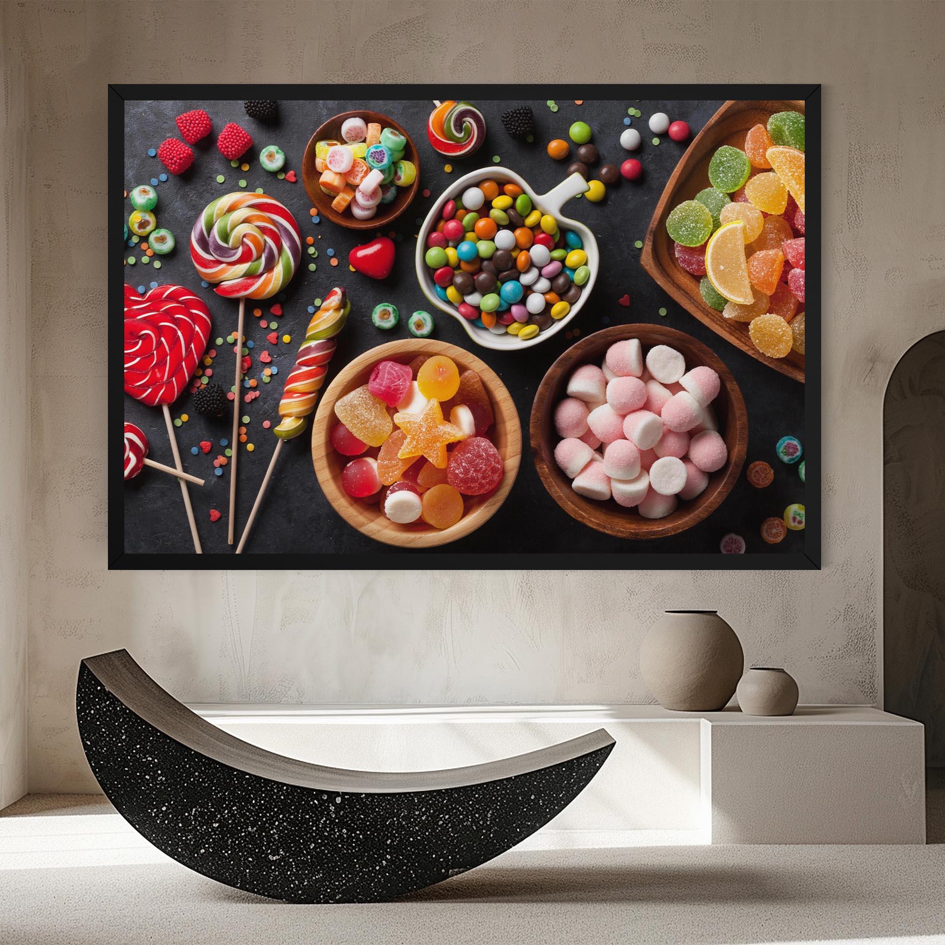 Tablou Canvas Colorful Candies mockup 8