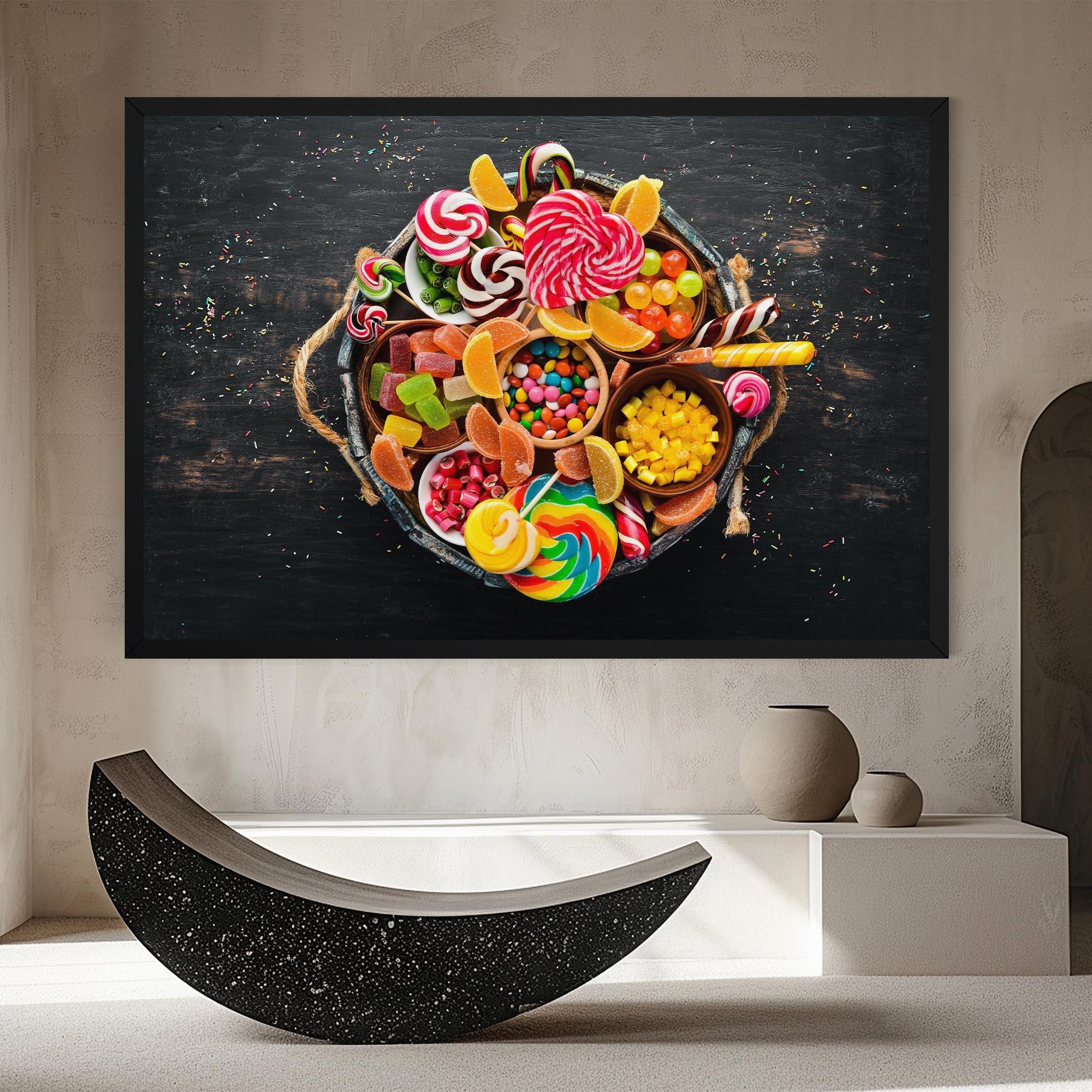 Tablou Canvas Colorful Sweets mockup 8