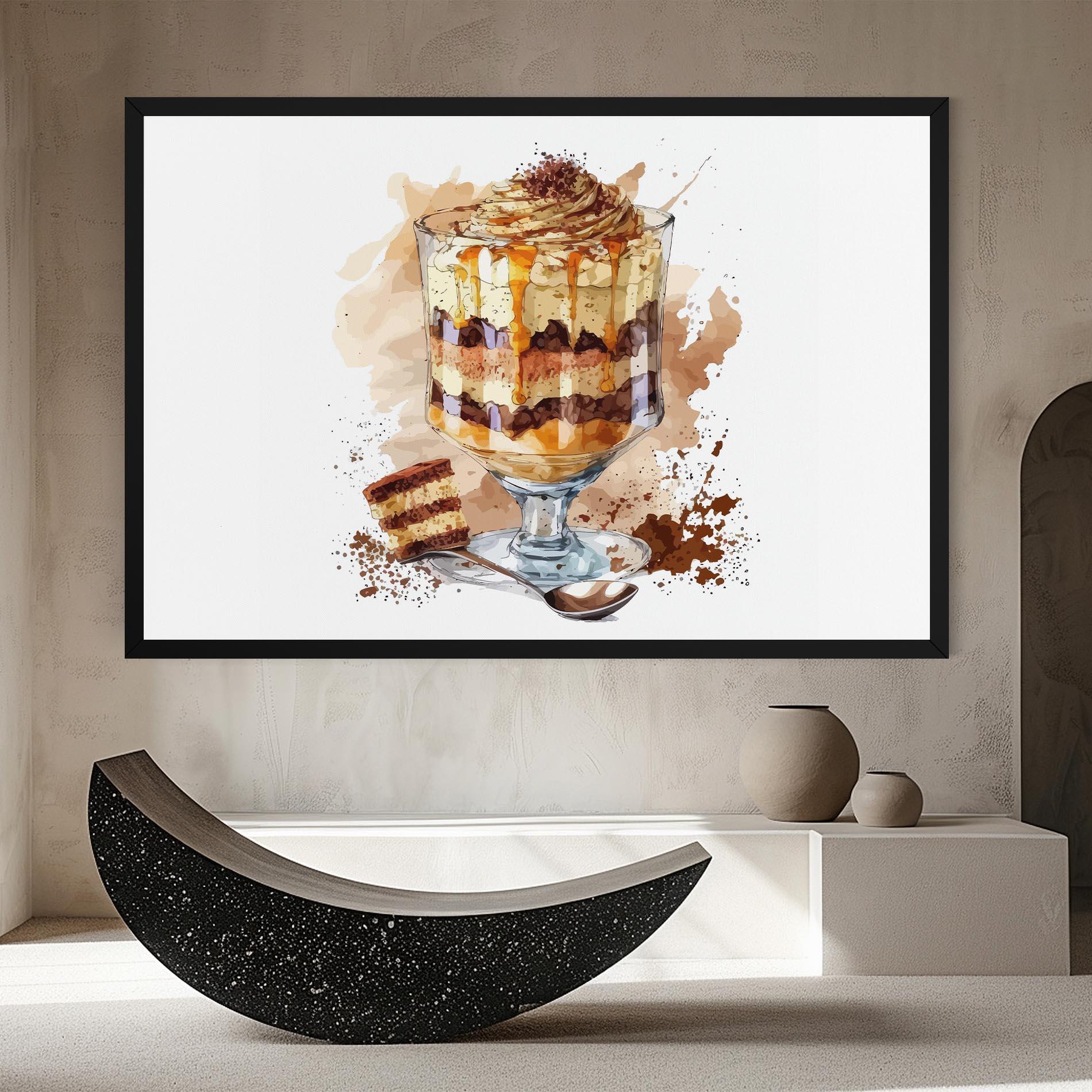 Tablou Canvas Cup Dessert mockup 8