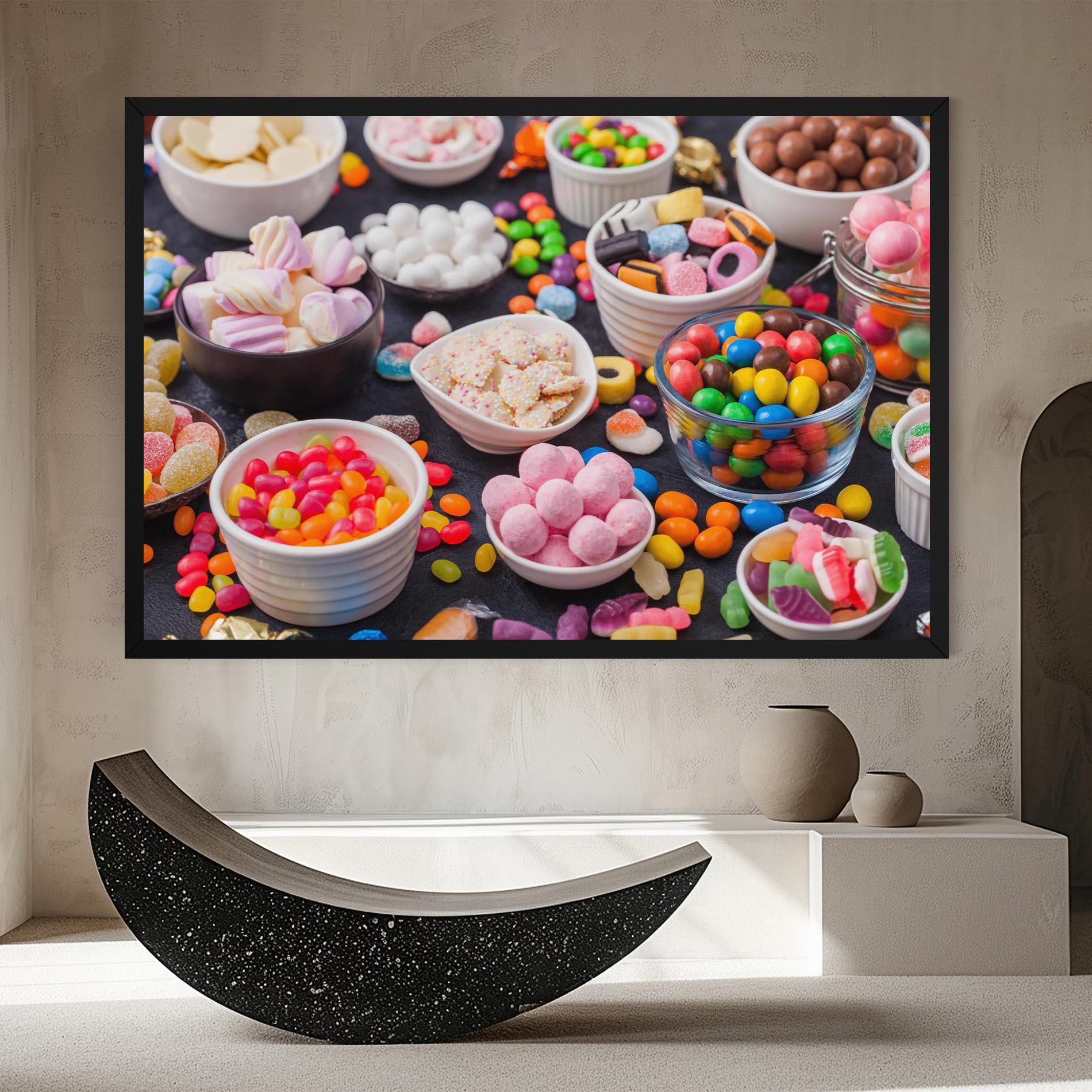 Tablou Canvas Lollipop Candies mockup 8