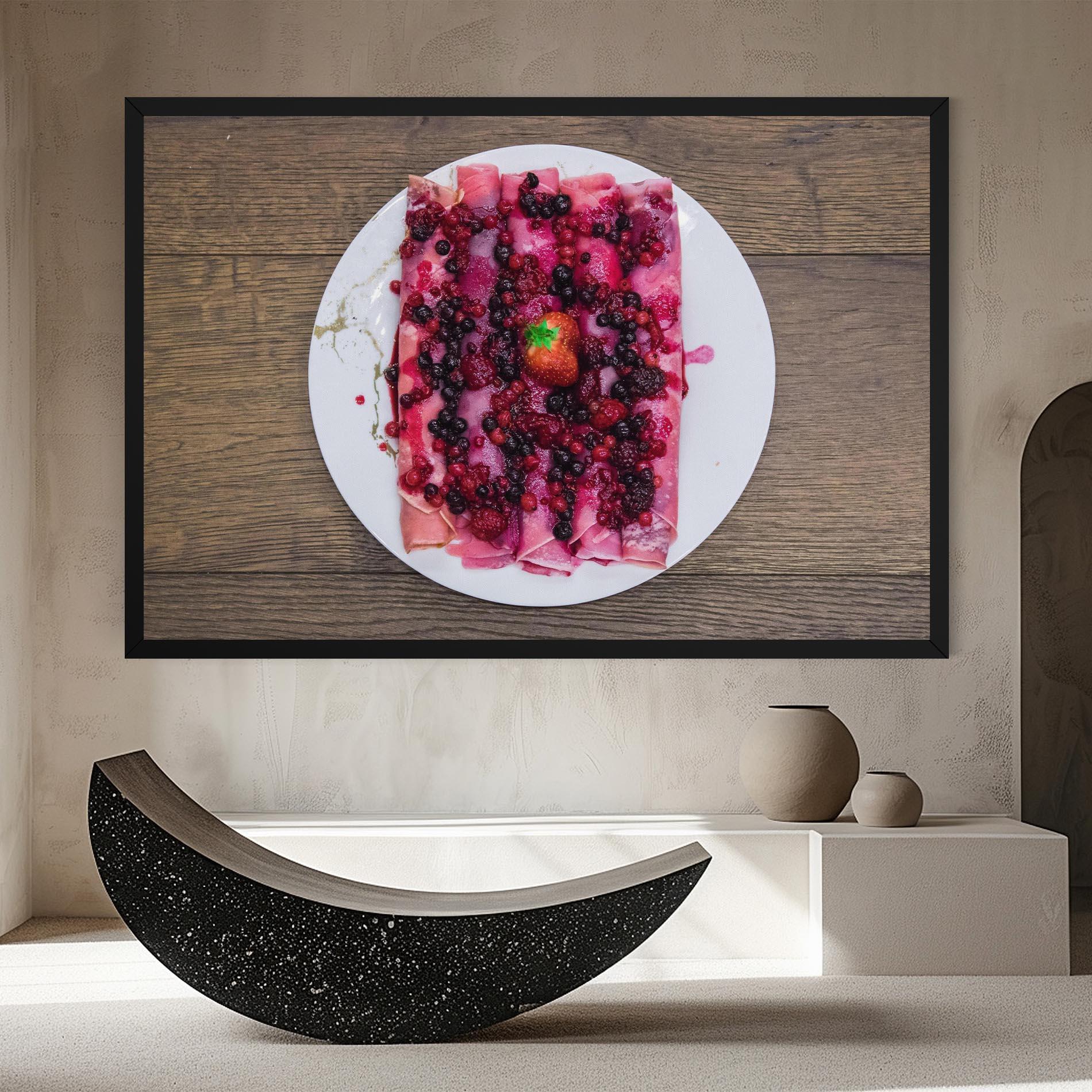 Tablou Canvas Strawberry Pancakes mockup 8