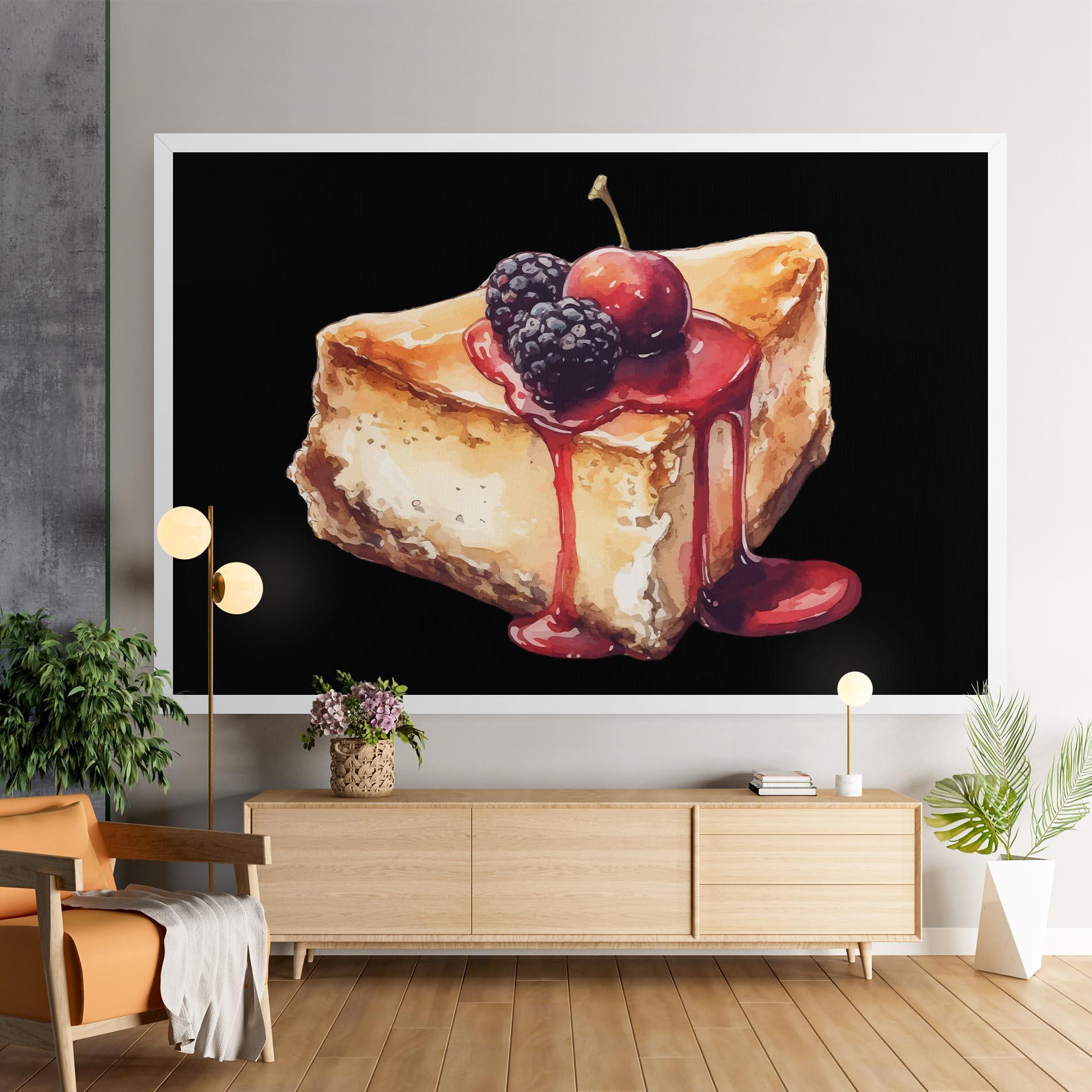 Tablou Canvas Berries Pie mockup 9