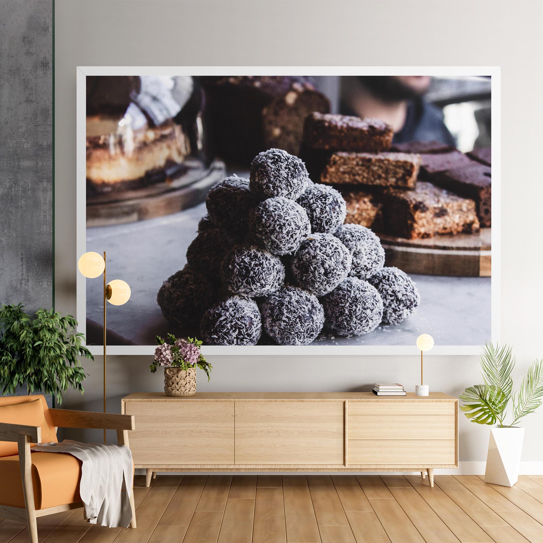 Tablou Canvas Chocolate Balls mockup 9