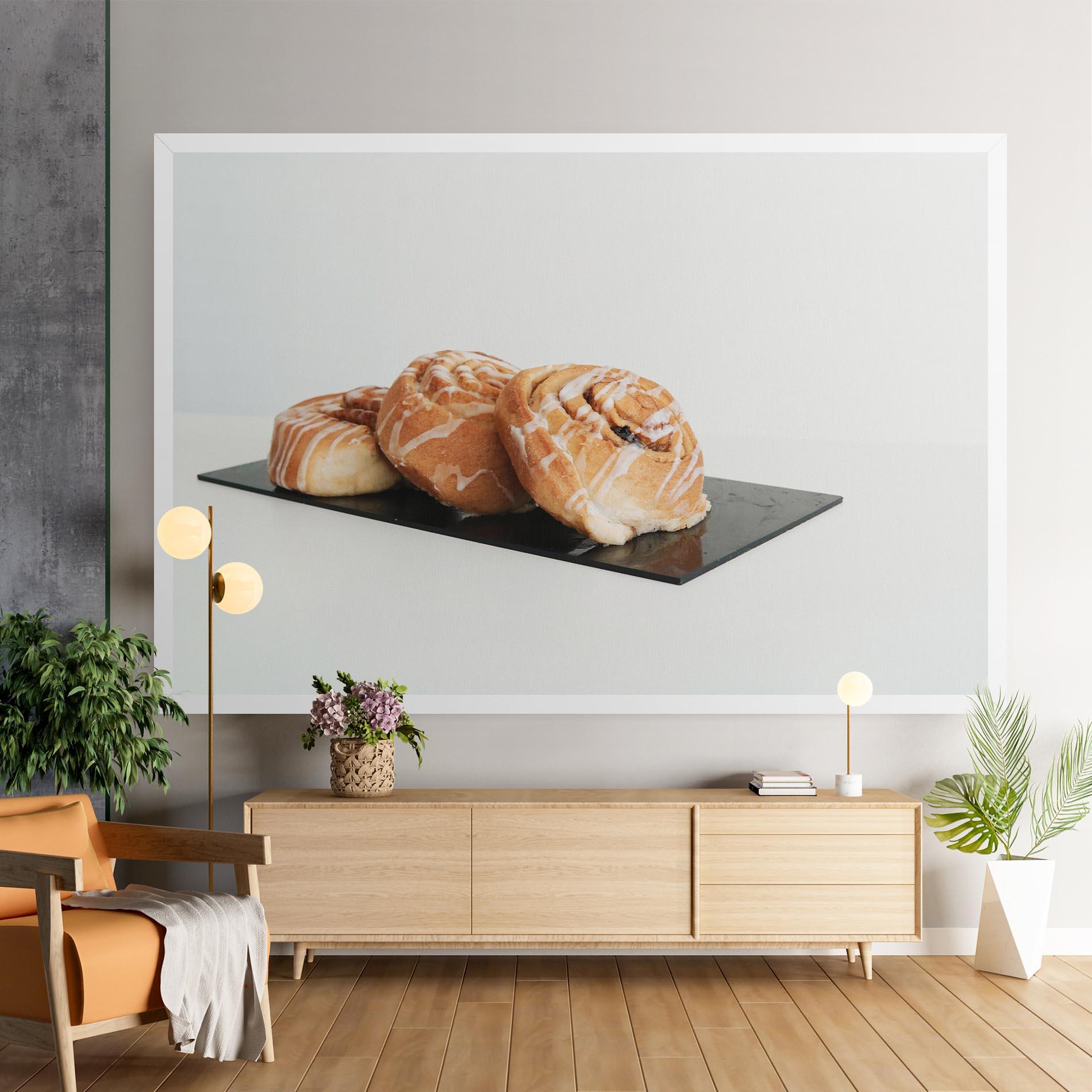 Tablou Canvas Cinnamon Rolls mockup 9
