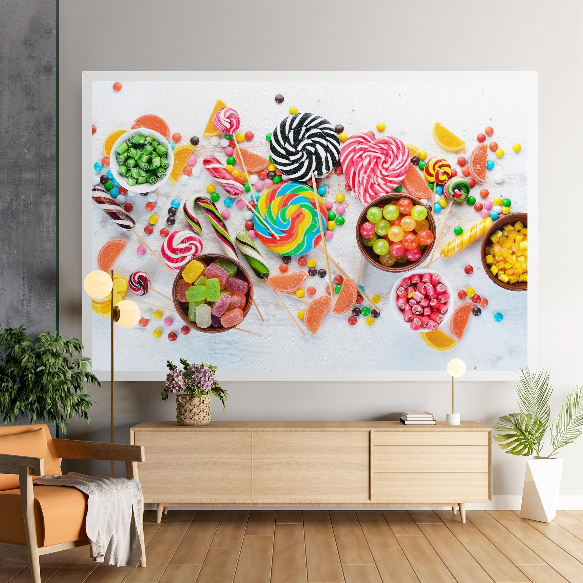 Tablou Canvas Colorful Candies Jelly mockup 9