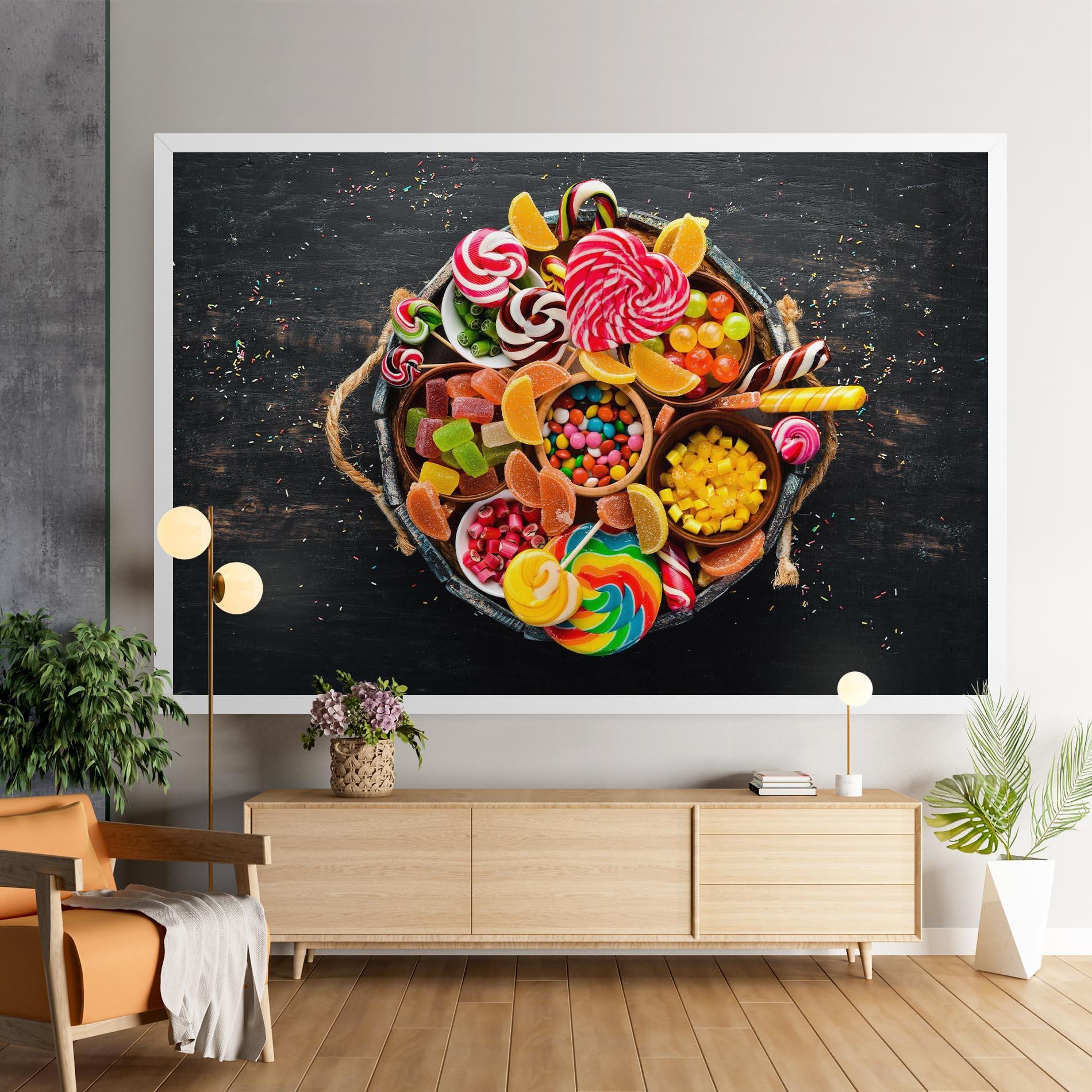 Tablou Canvas Colorful Sweets mockup 9
