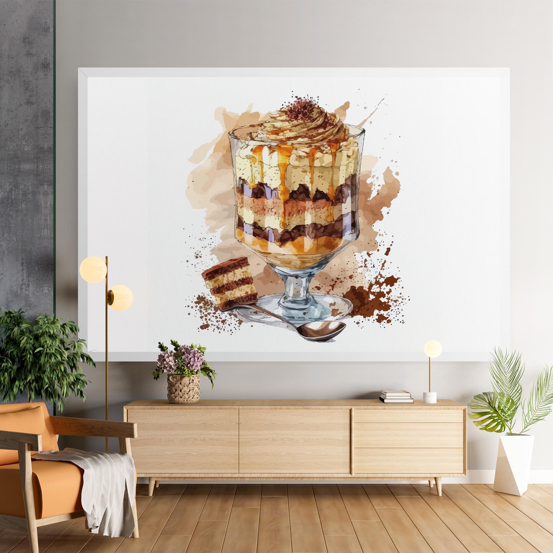 Tablou Canvas Cup Dessert mockup 9