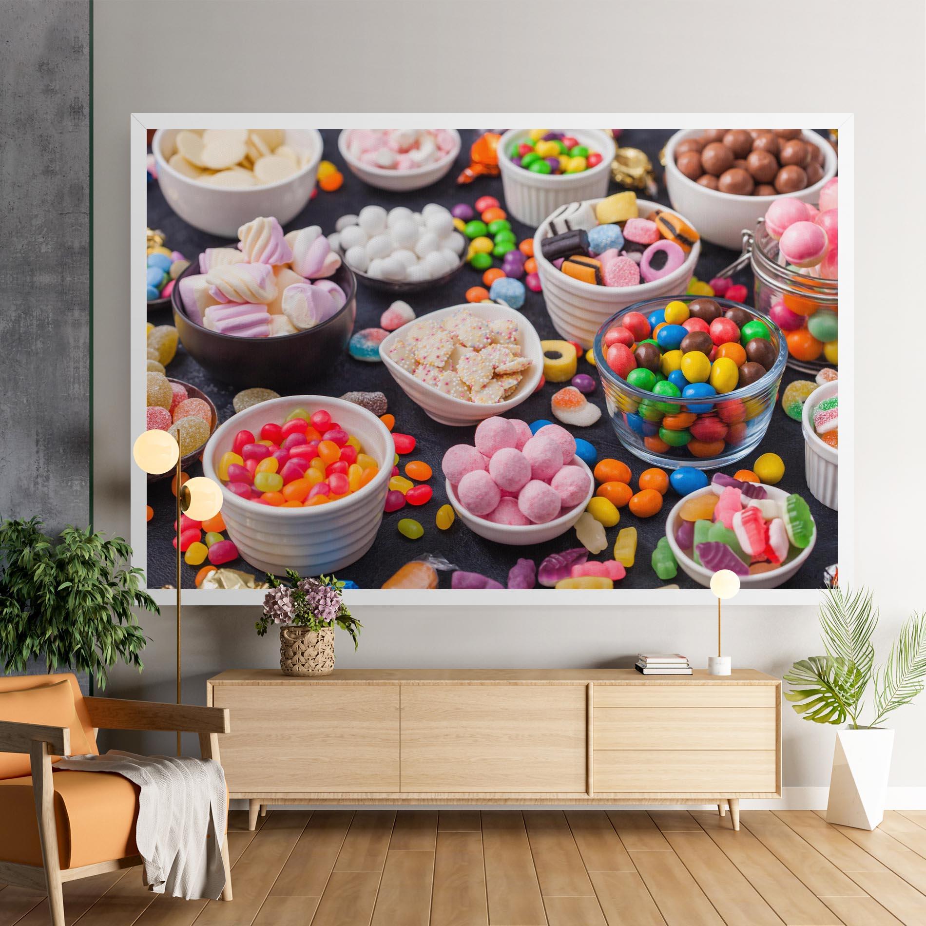 Tablou Canvas Lollipop Candies mockup 9