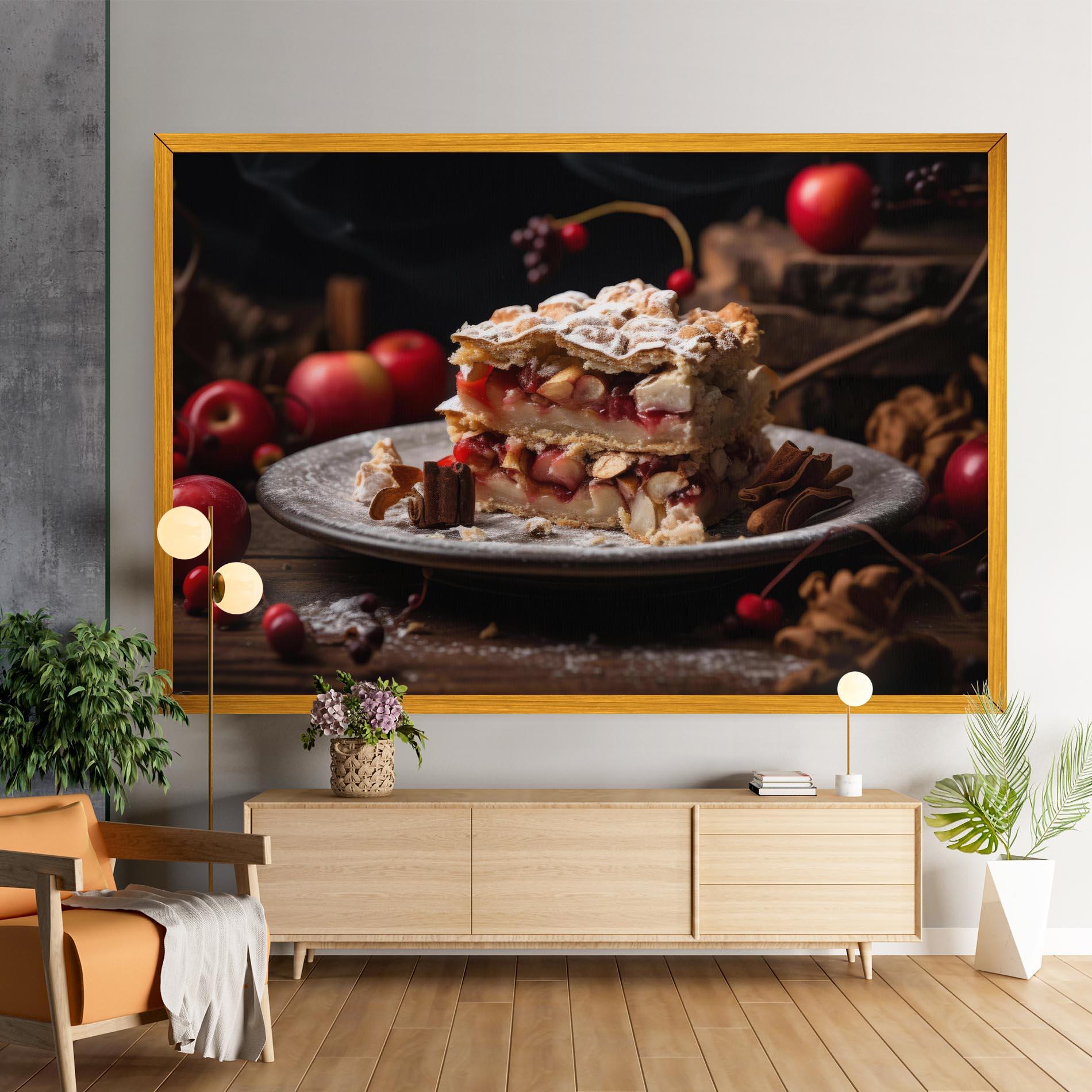 Tablou Canvas Apple Cinnamon mockup 9