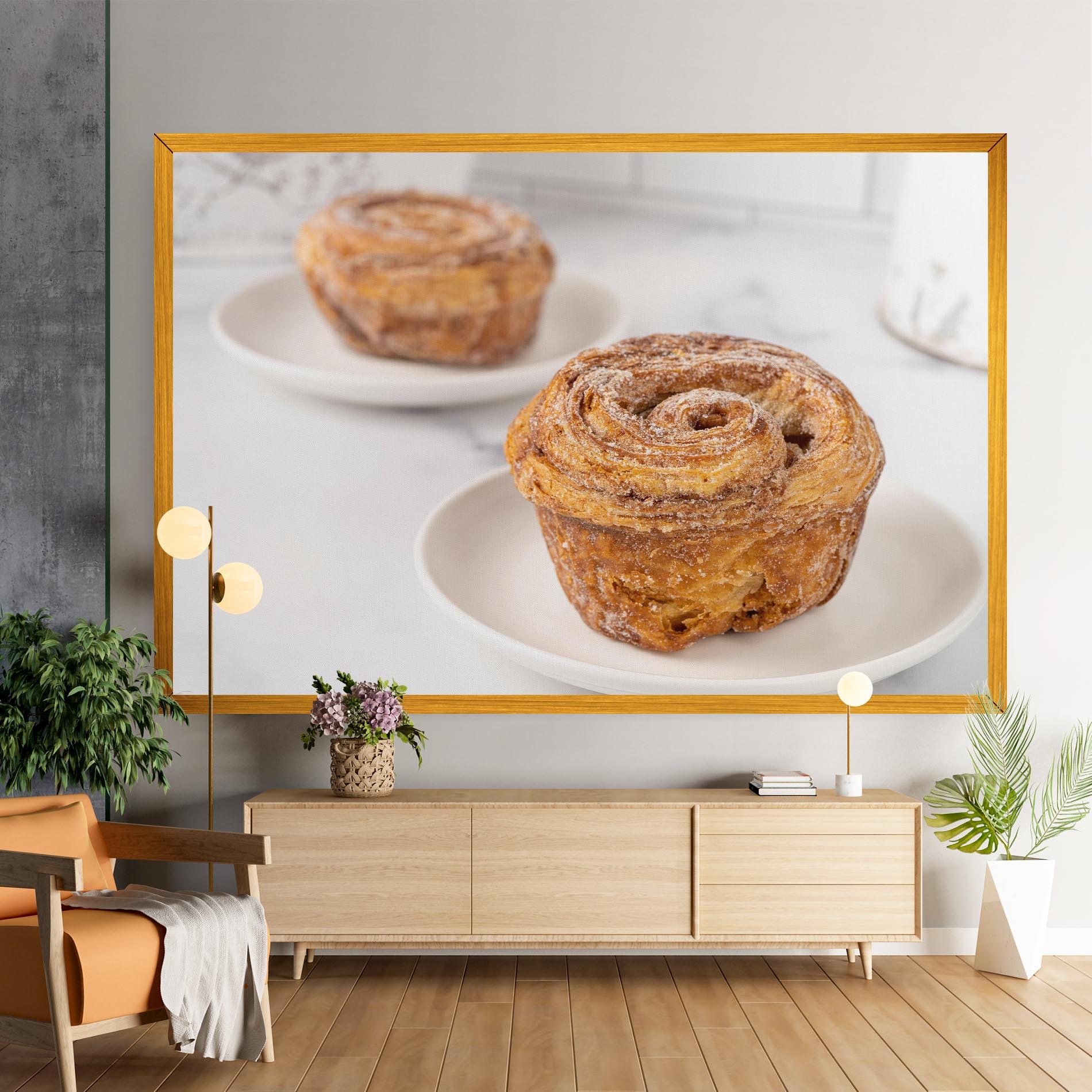 Tablou Canvas Cinnamon Roll mockup 9
