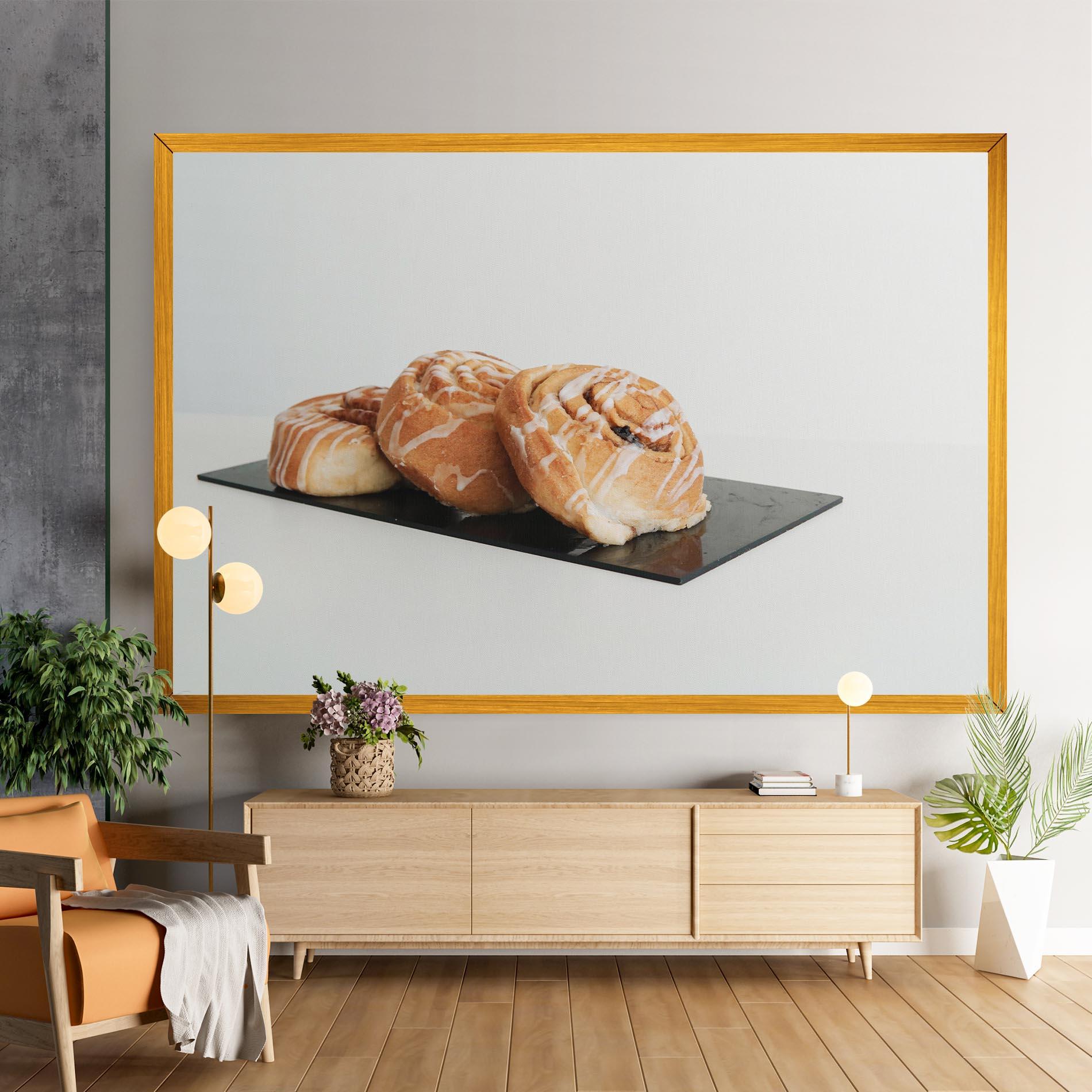 Tablou Canvas Cinnamon Rolls mockup 9