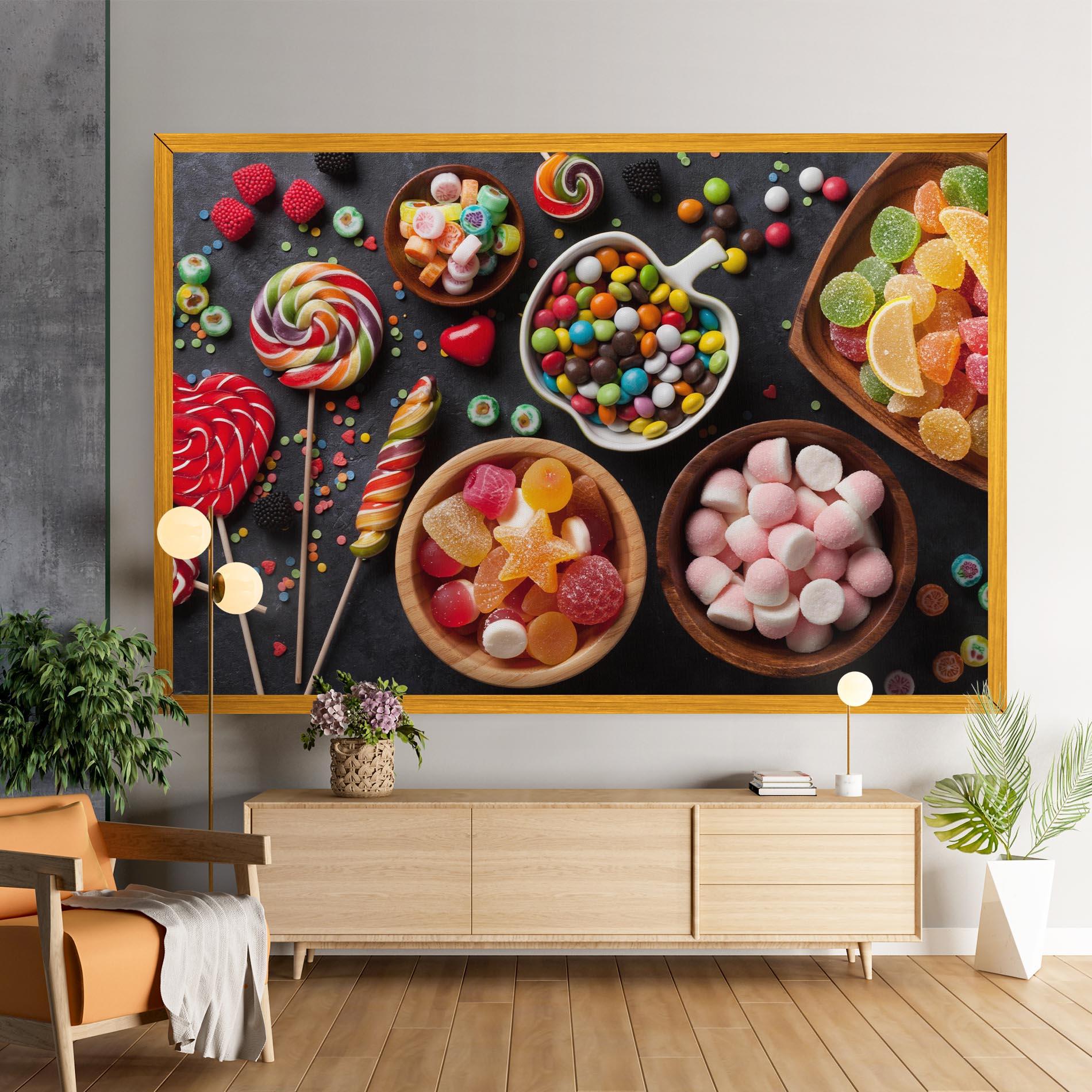 Tablou Canvas Colorful Candies mockup 9