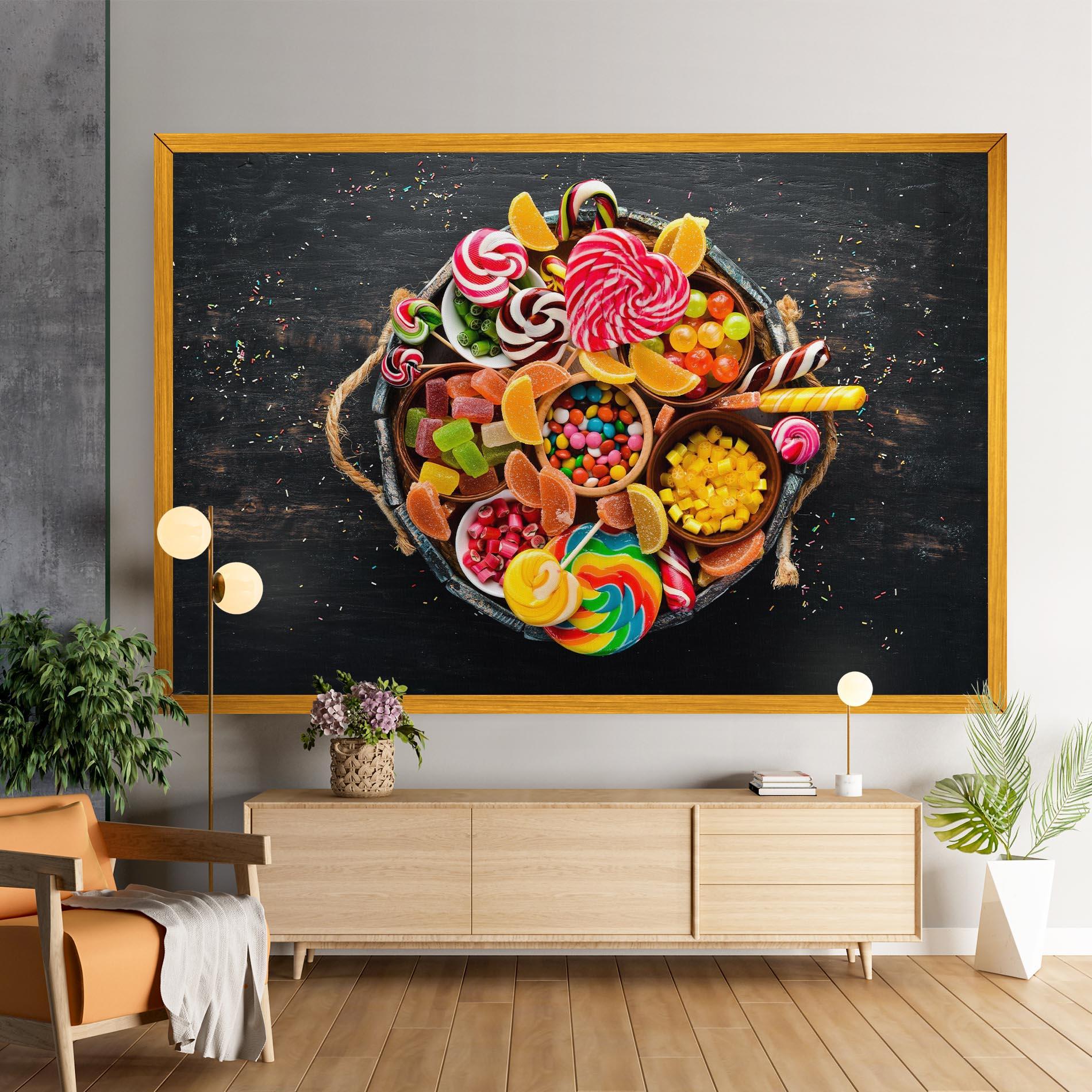 Tablou Canvas Colorful Sweets mockup 9