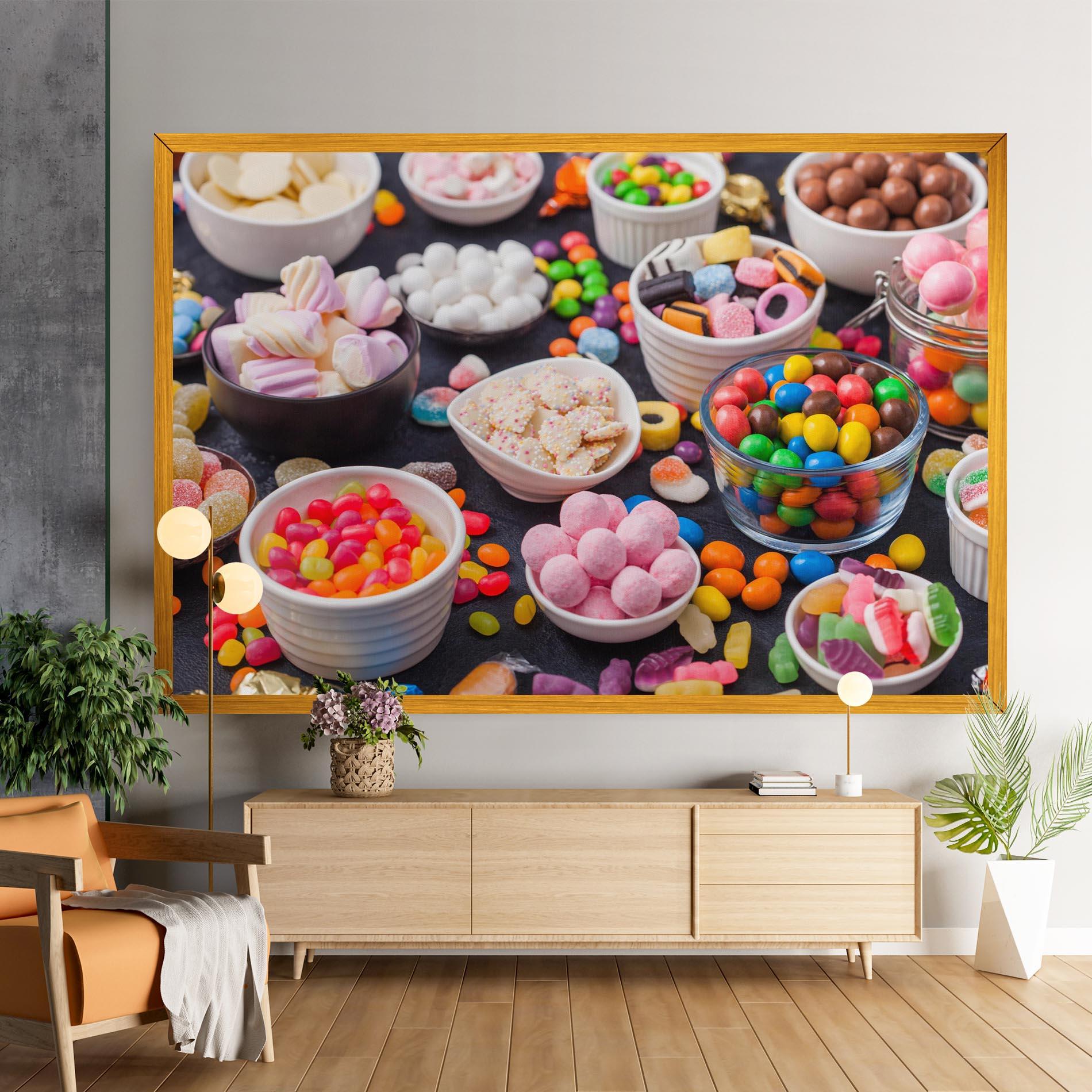 Tablou Canvas Lollipop Candies mockup 9