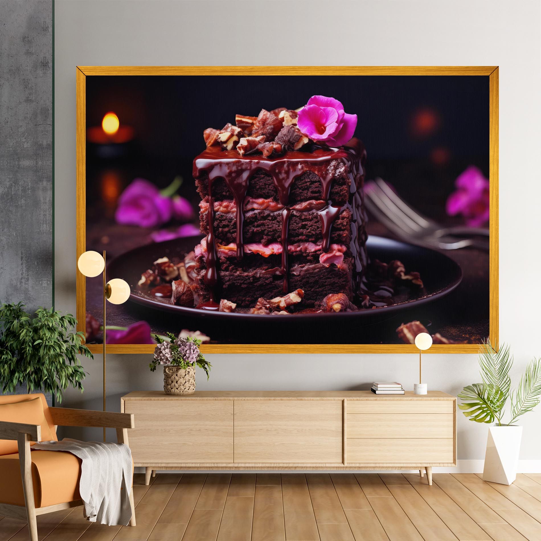 Pink Flower Cake mockup 9