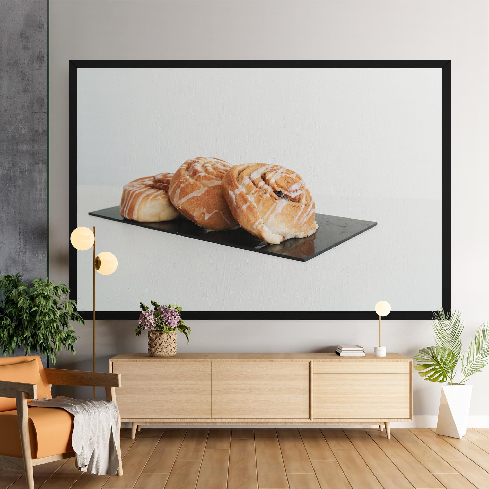 Tablou Canvas Cinnamon Rolls mockup 9