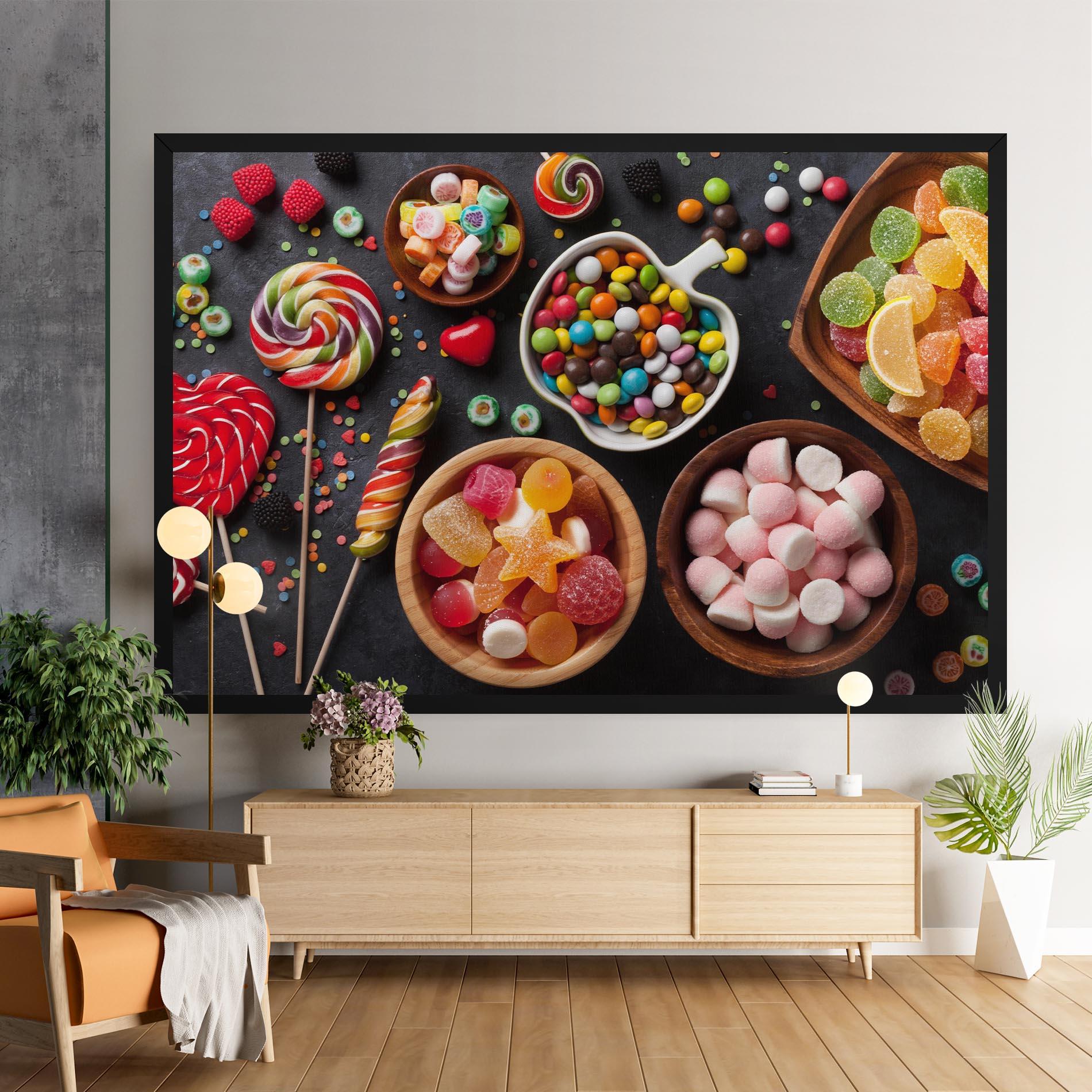 Tablou Canvas Colorful Candies mockup 9