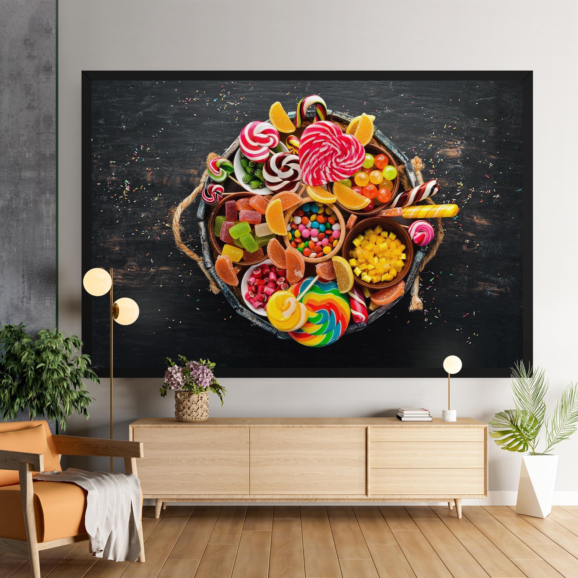 Tablou Canvas Colorful Sweets mockup 9
