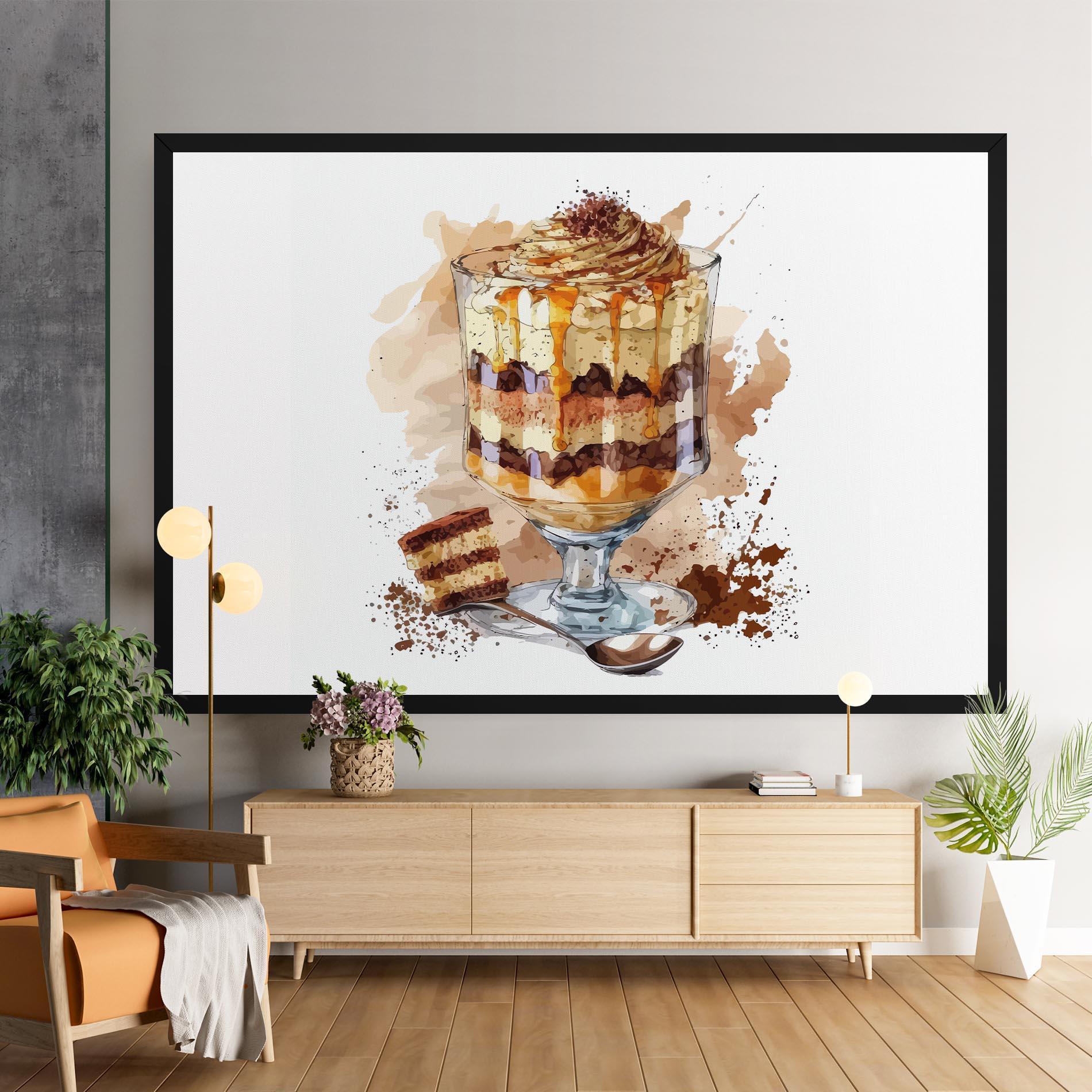 Tablou Canvas Cup Dessert mockup 9