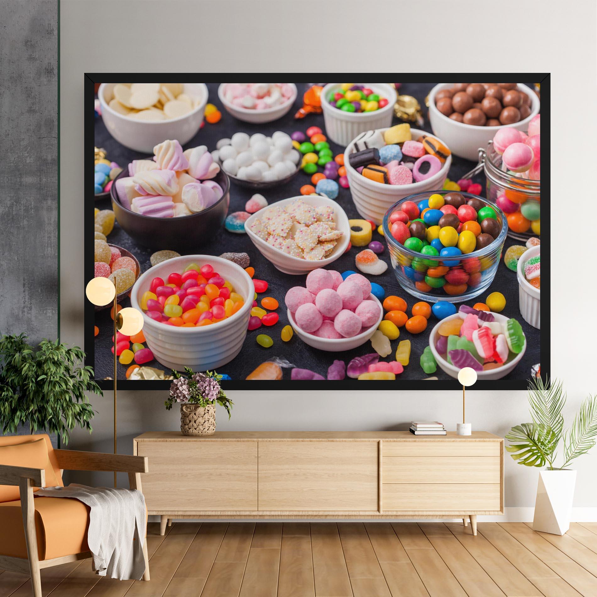 Tablou Canvas Lollipop Candies mockup 9