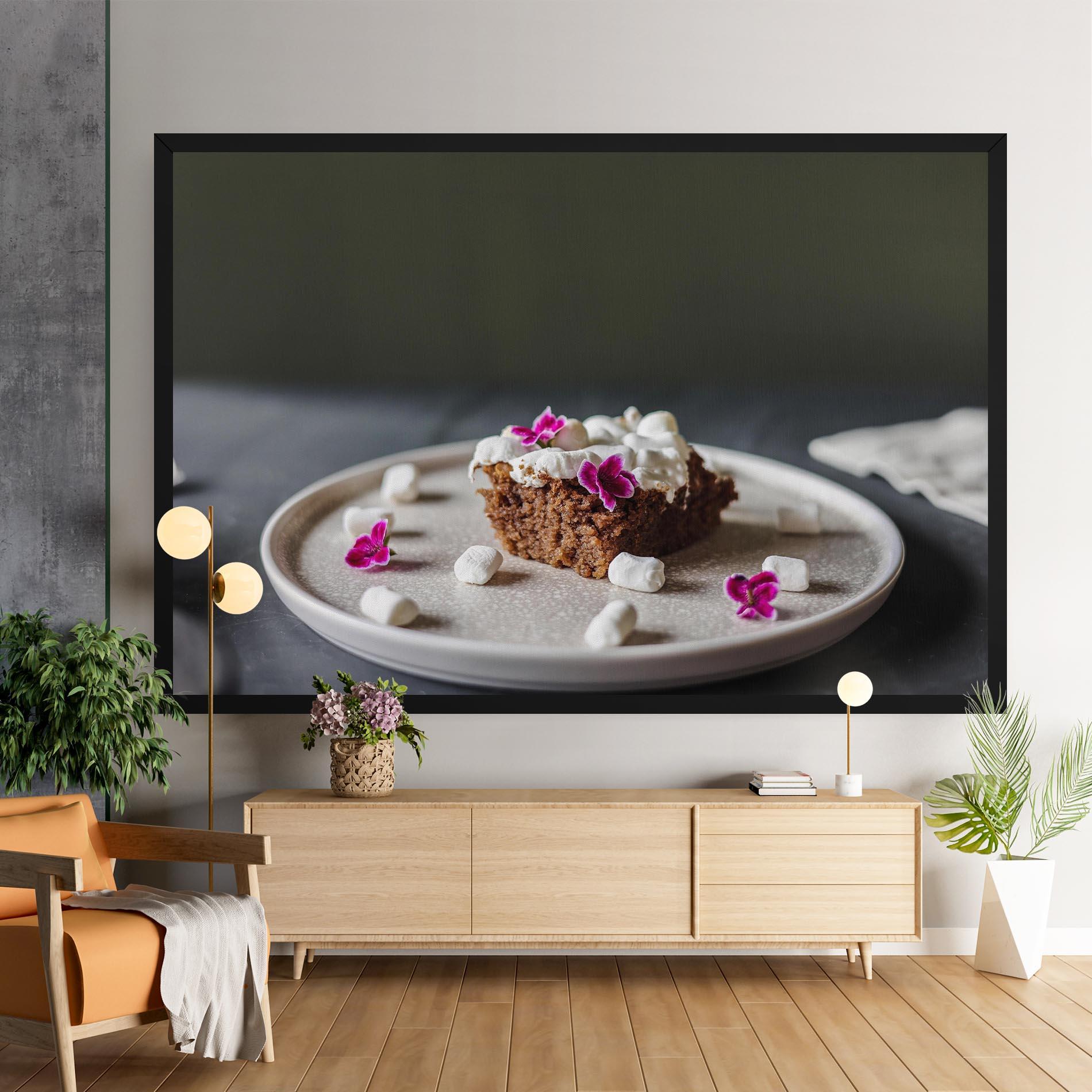 Tablou Canvas Marshmallow Cake mockup 9