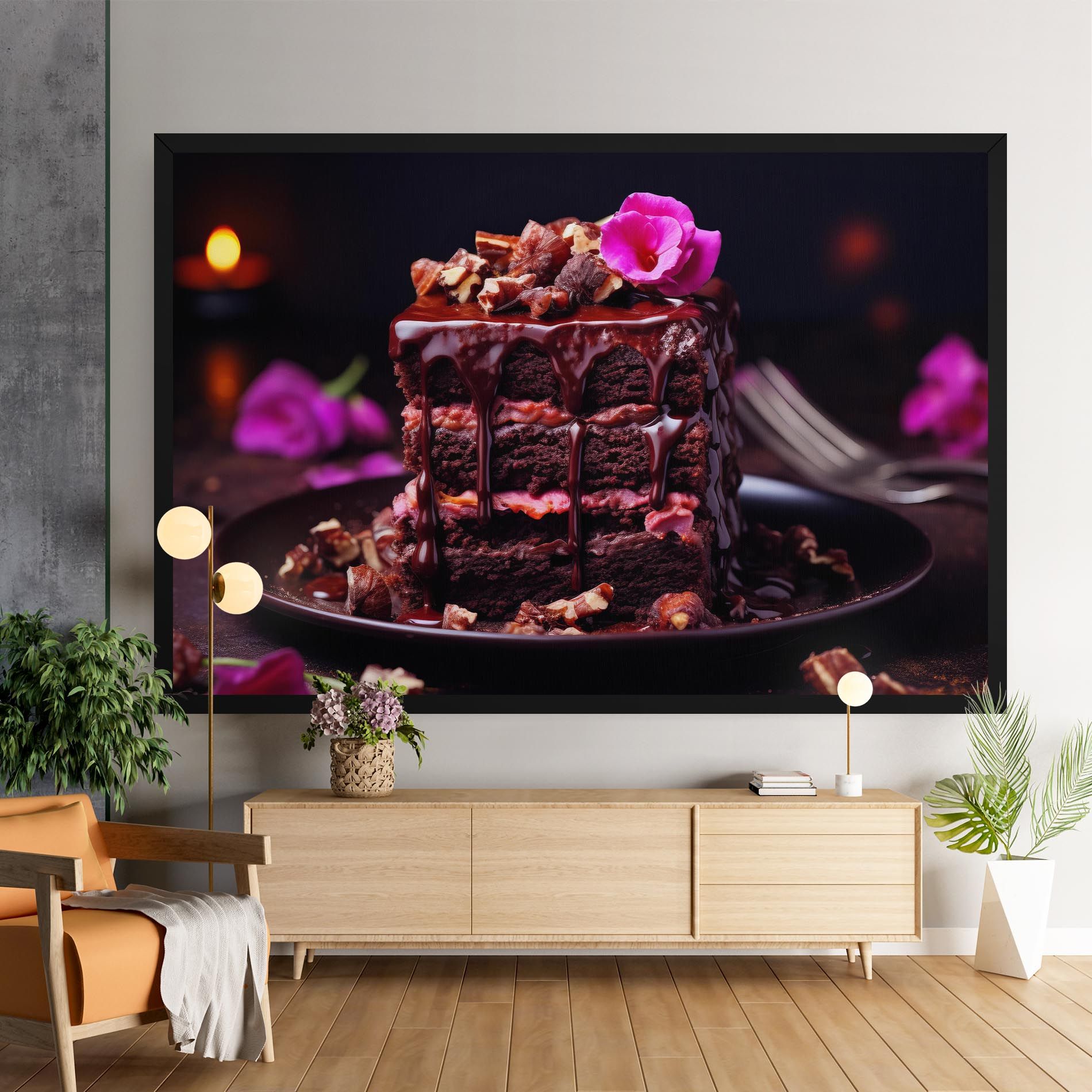 Pink Flower Cake mockup 9