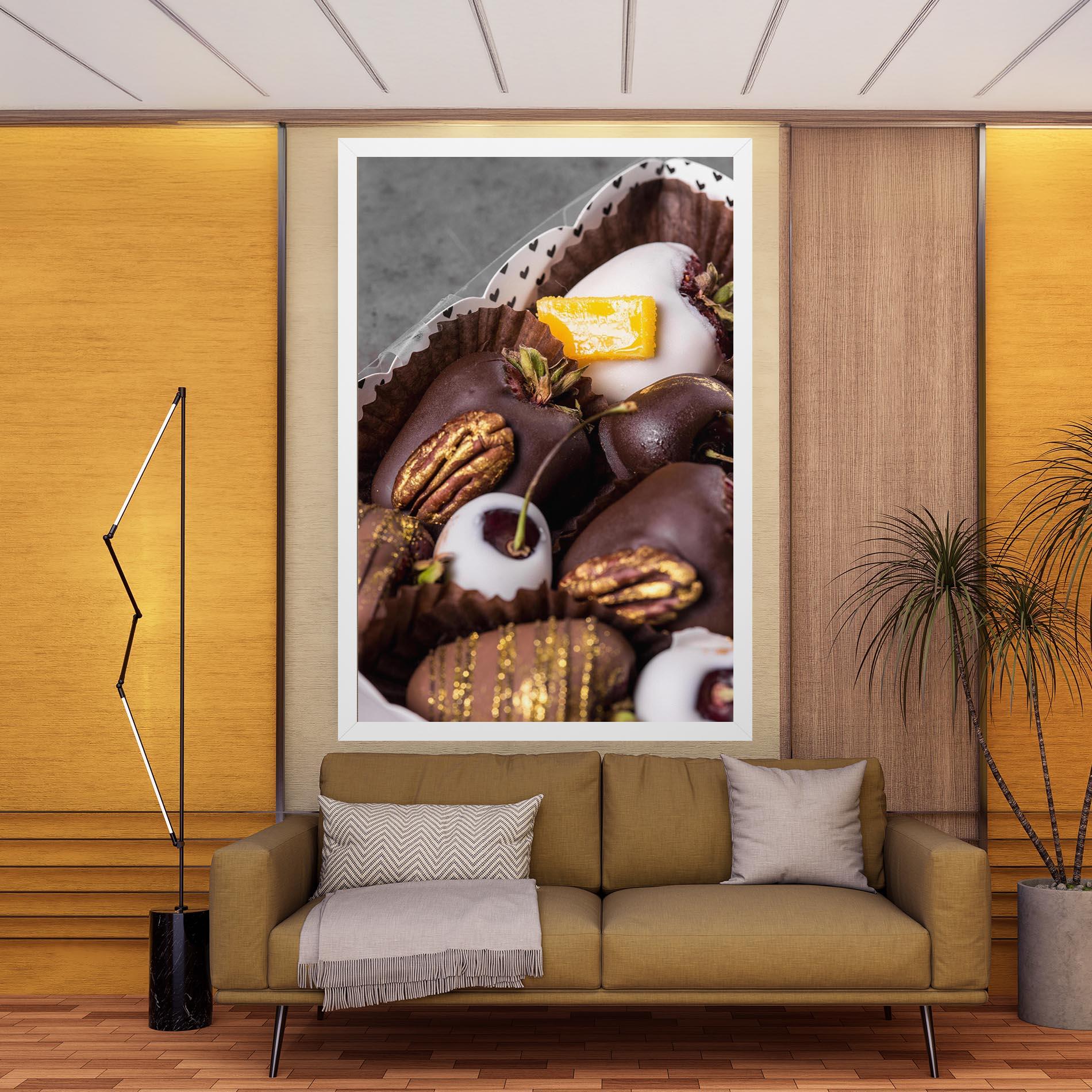 Tablou Canvas Chocolate Covered mockup 9