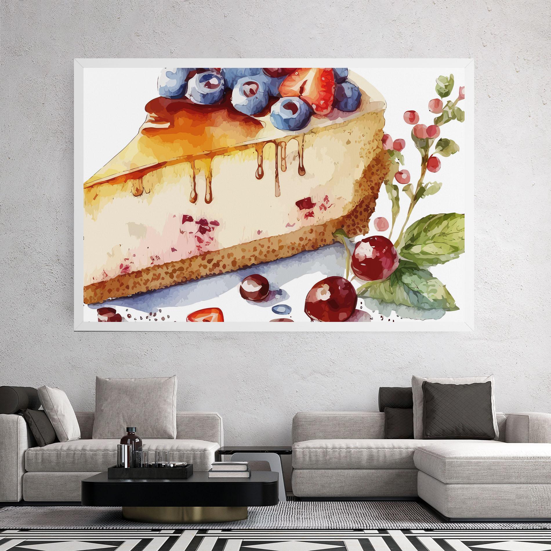 Tablou Canvas Cheesecake mockup 2