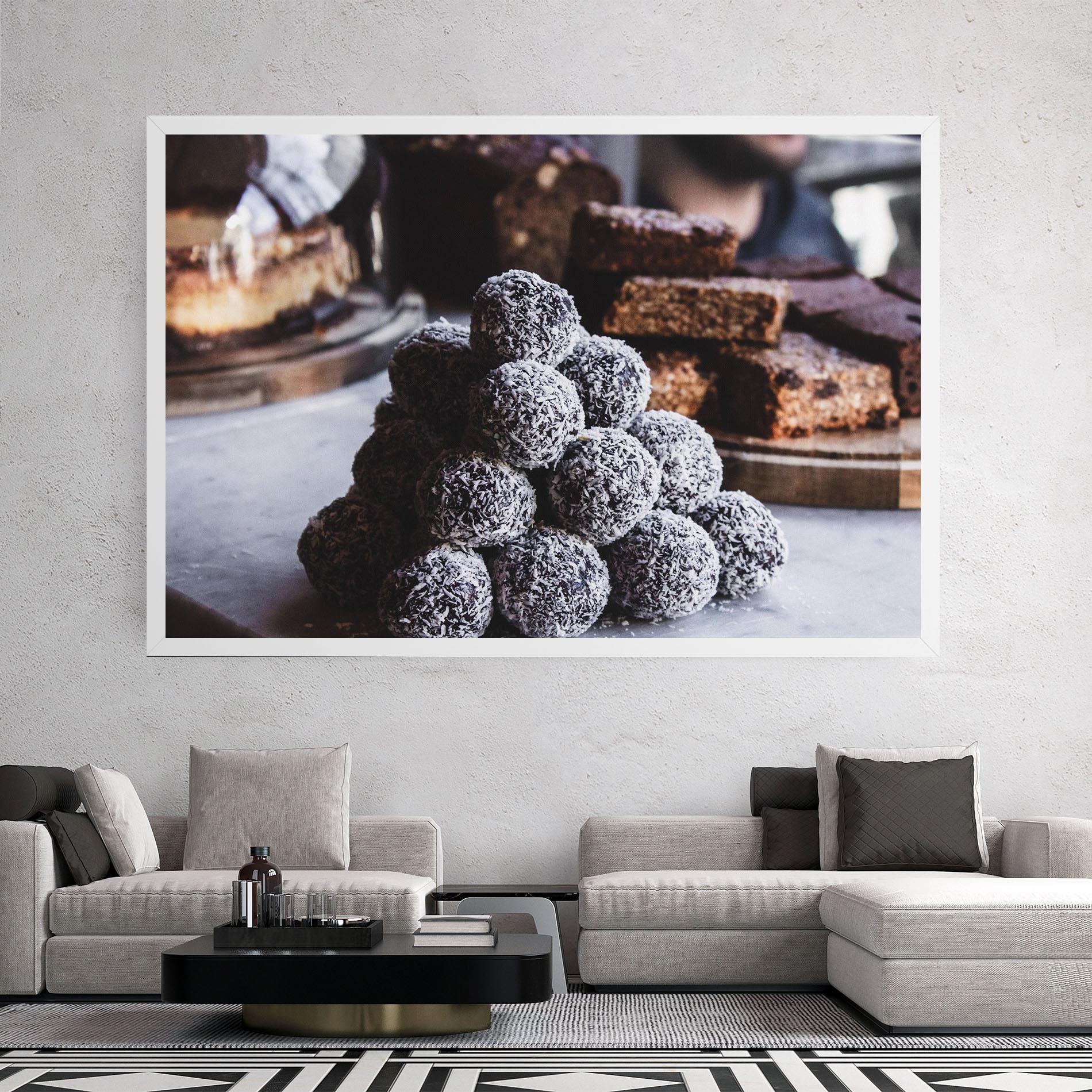 Tablou Canvas Chocolate Balls mockup 2