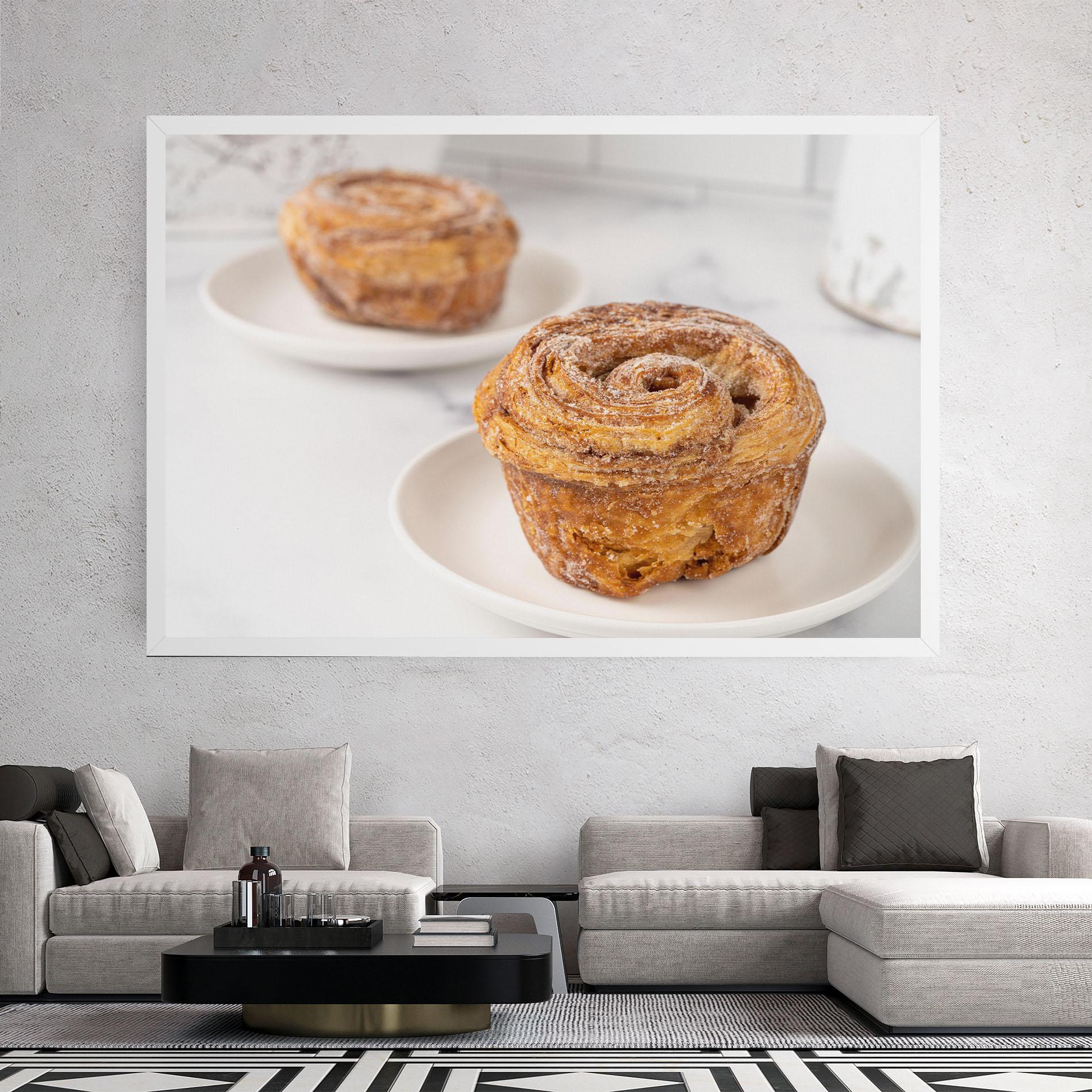 Tablou Canvas Cinnamon Roll mockup 2