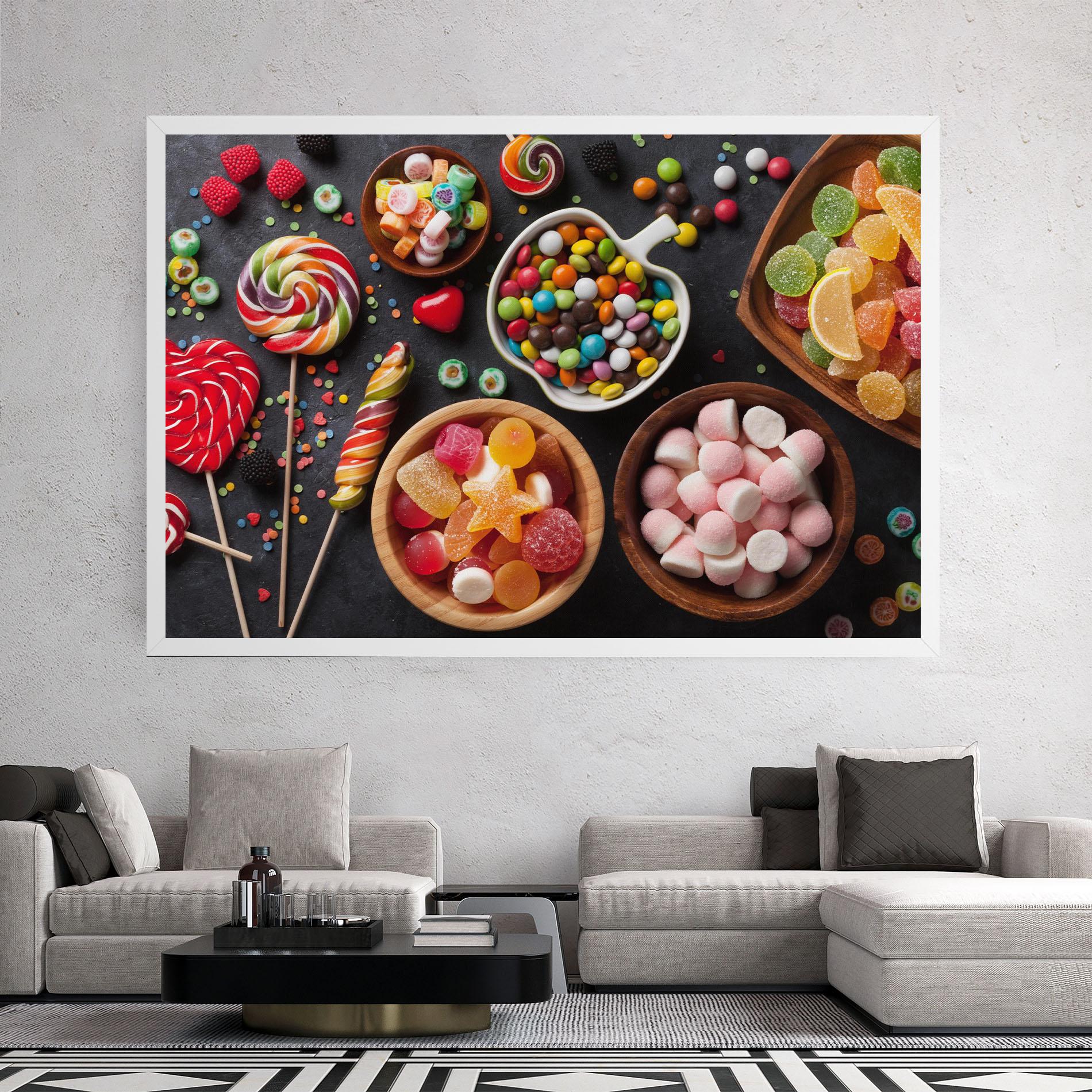 Tablou Canvas Colorful Candies mockup 2