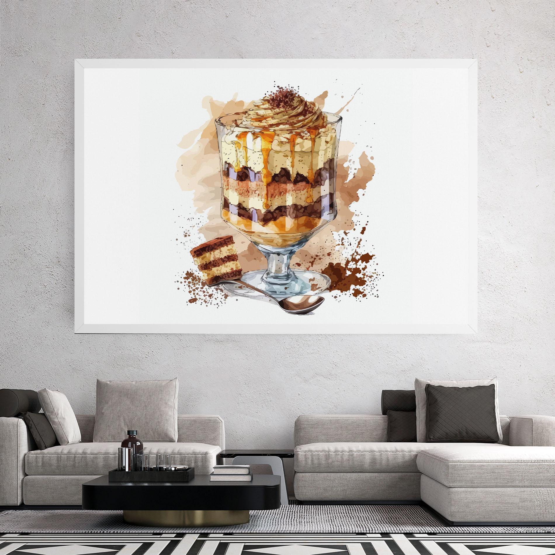 Tablou Canvas Cup Dessert mockup 2