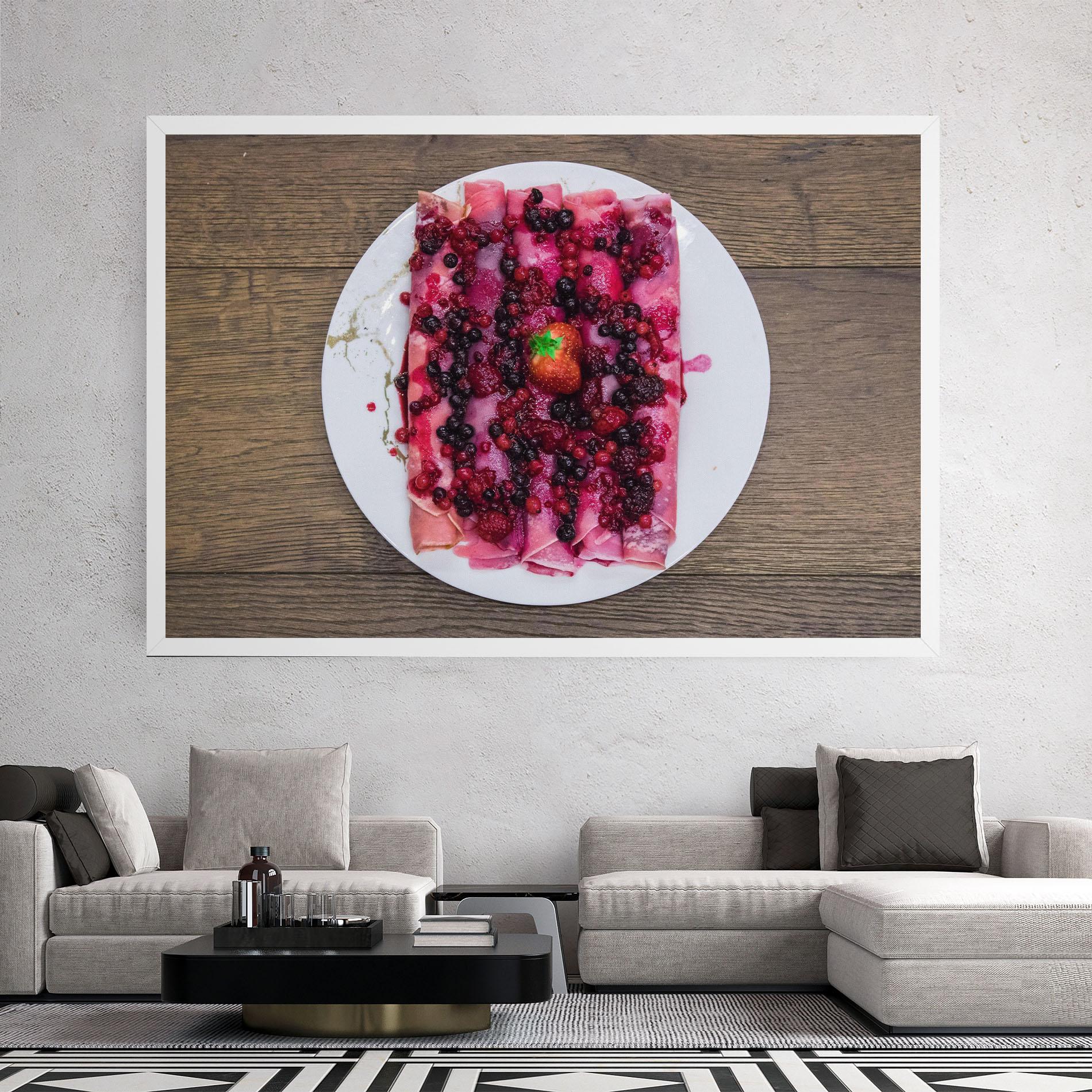 Tablou Canvas Strawberry Pancakes mockup 2