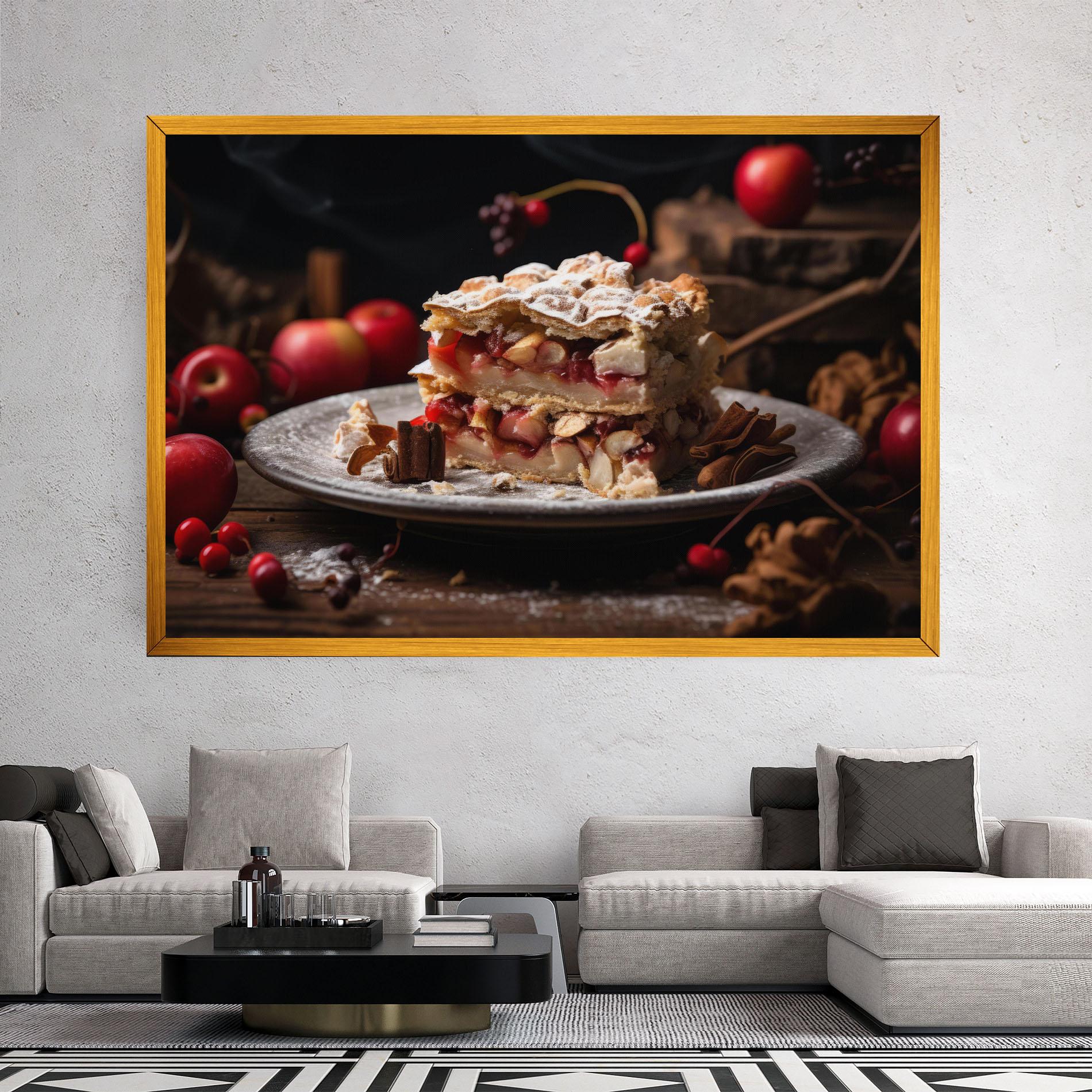 Tablou Canvas Apple Cinnamon mockup 2