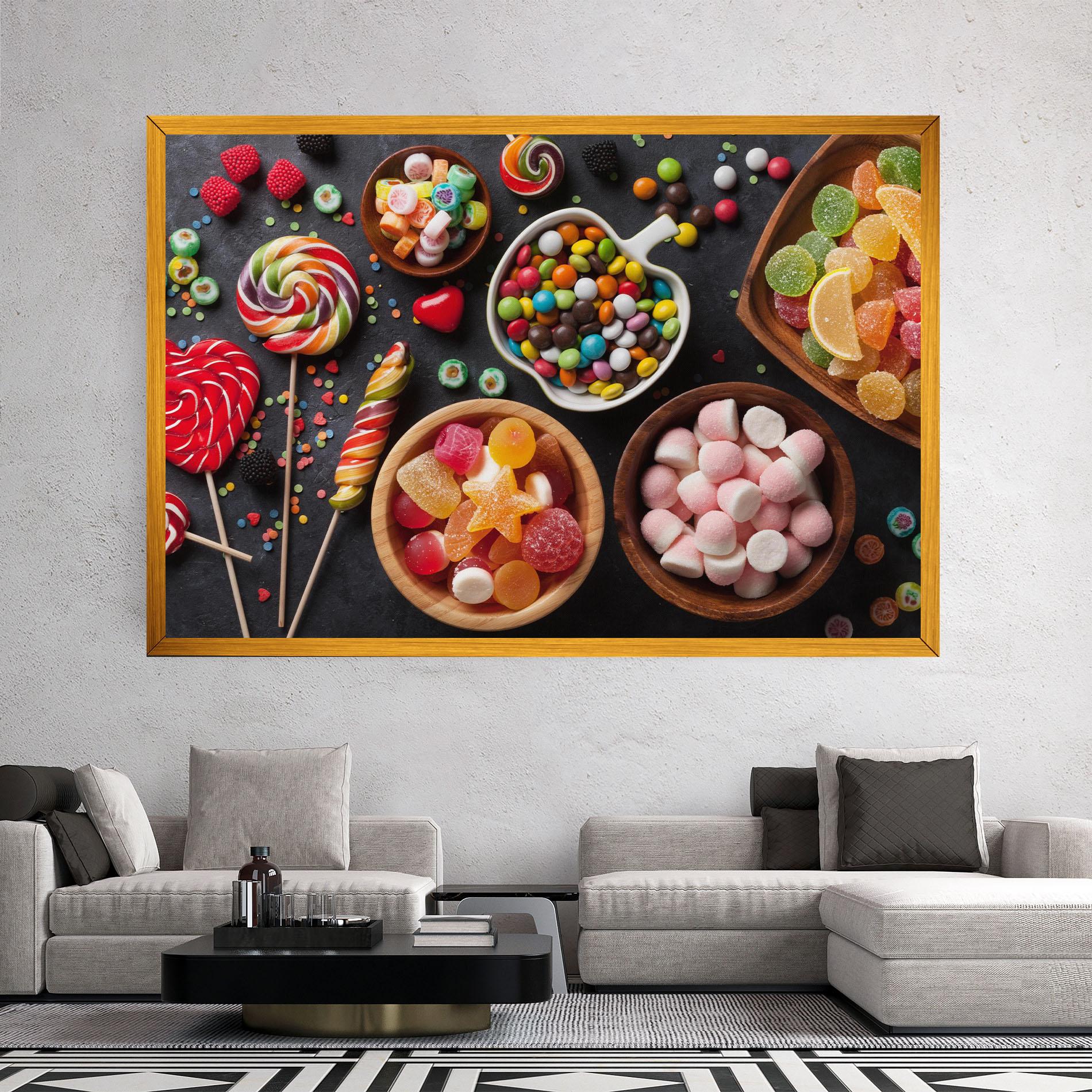 Tablou Canvas Colorful Candies mockup 2