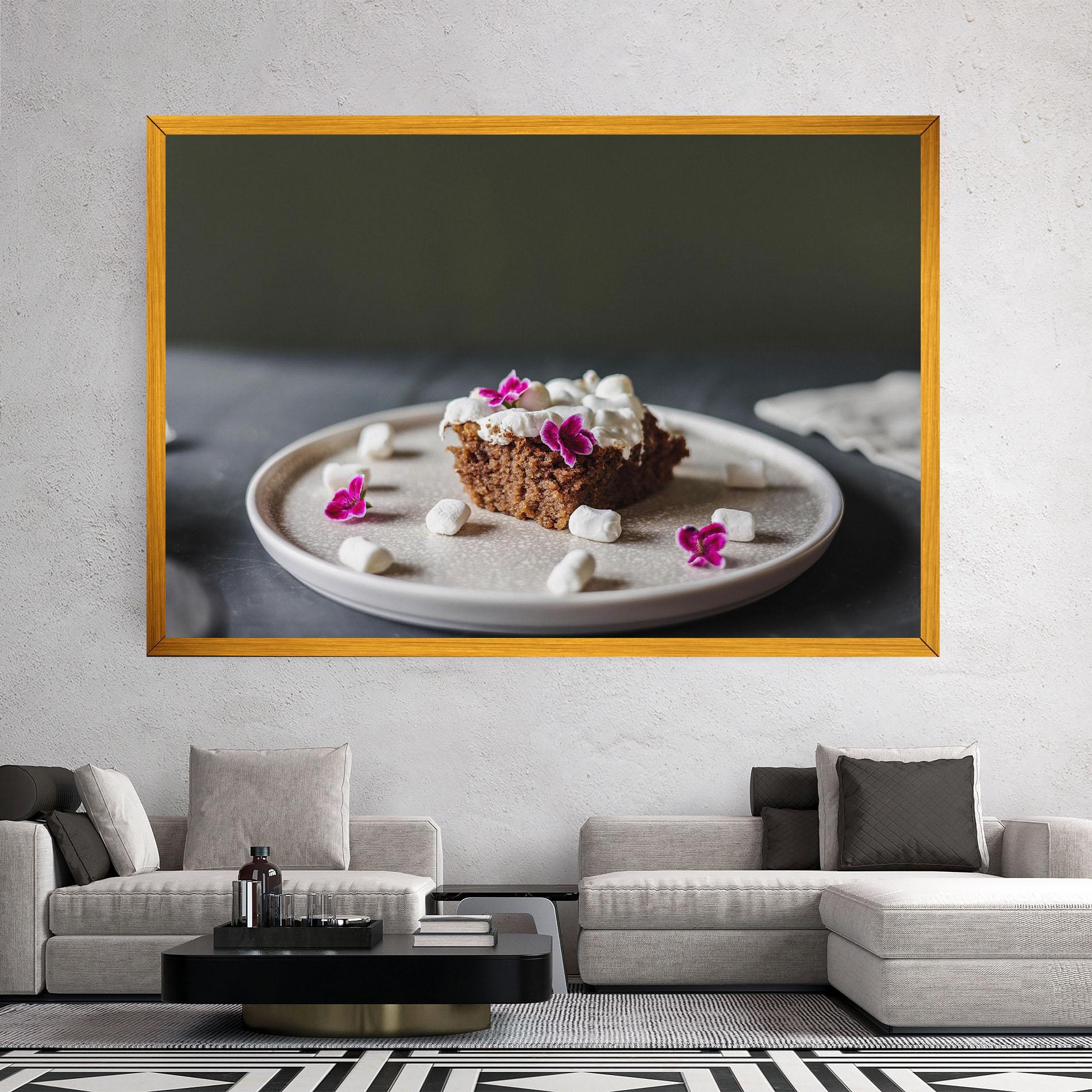 Tablou Canvas Marshmallow Cake mockup 2