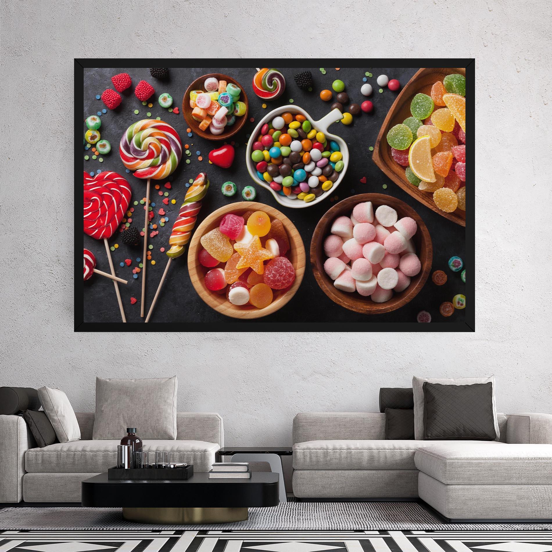 Tablou Canvas Colorful Candies mockup 2