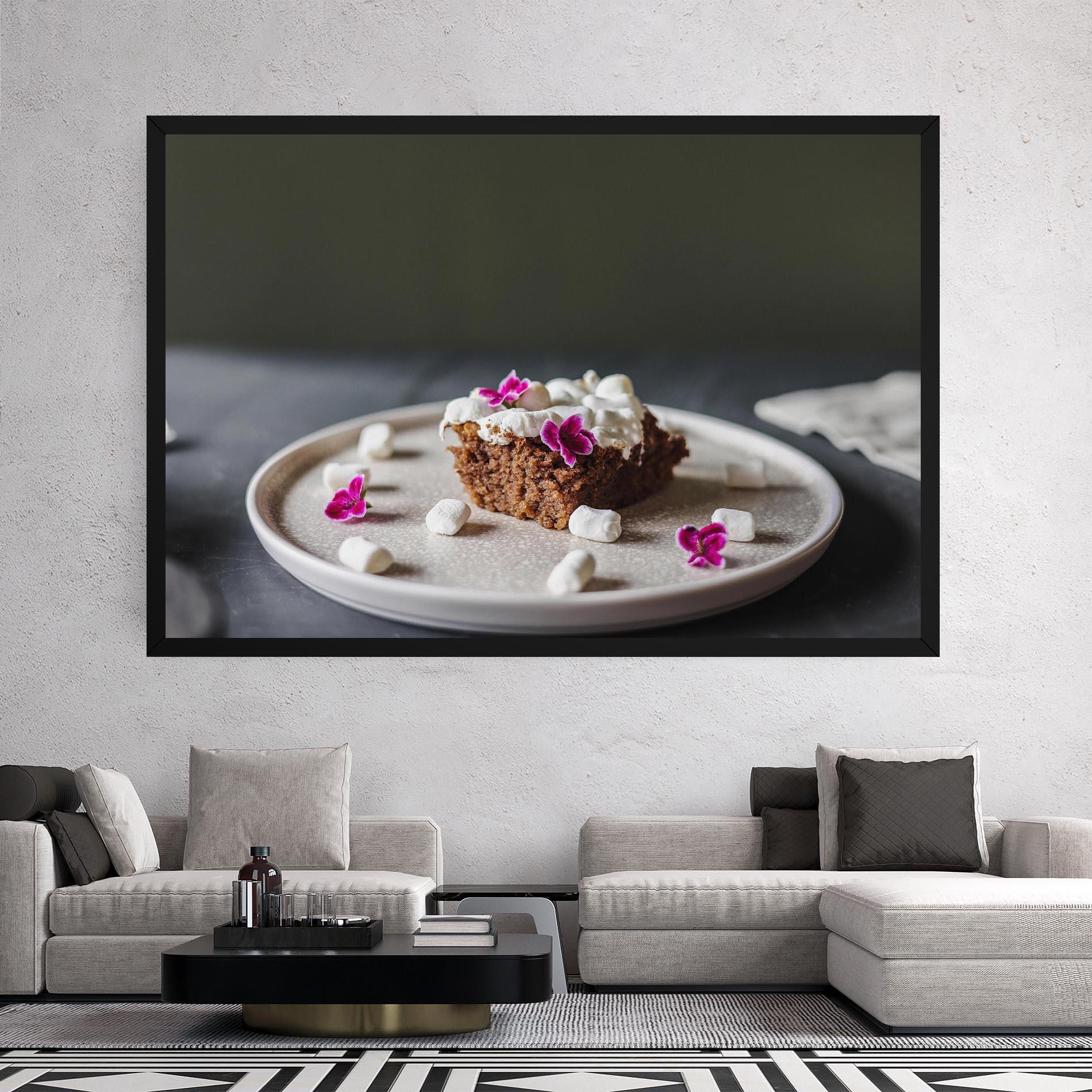 Tablou Canvas Marshmallow Cake mockup 2