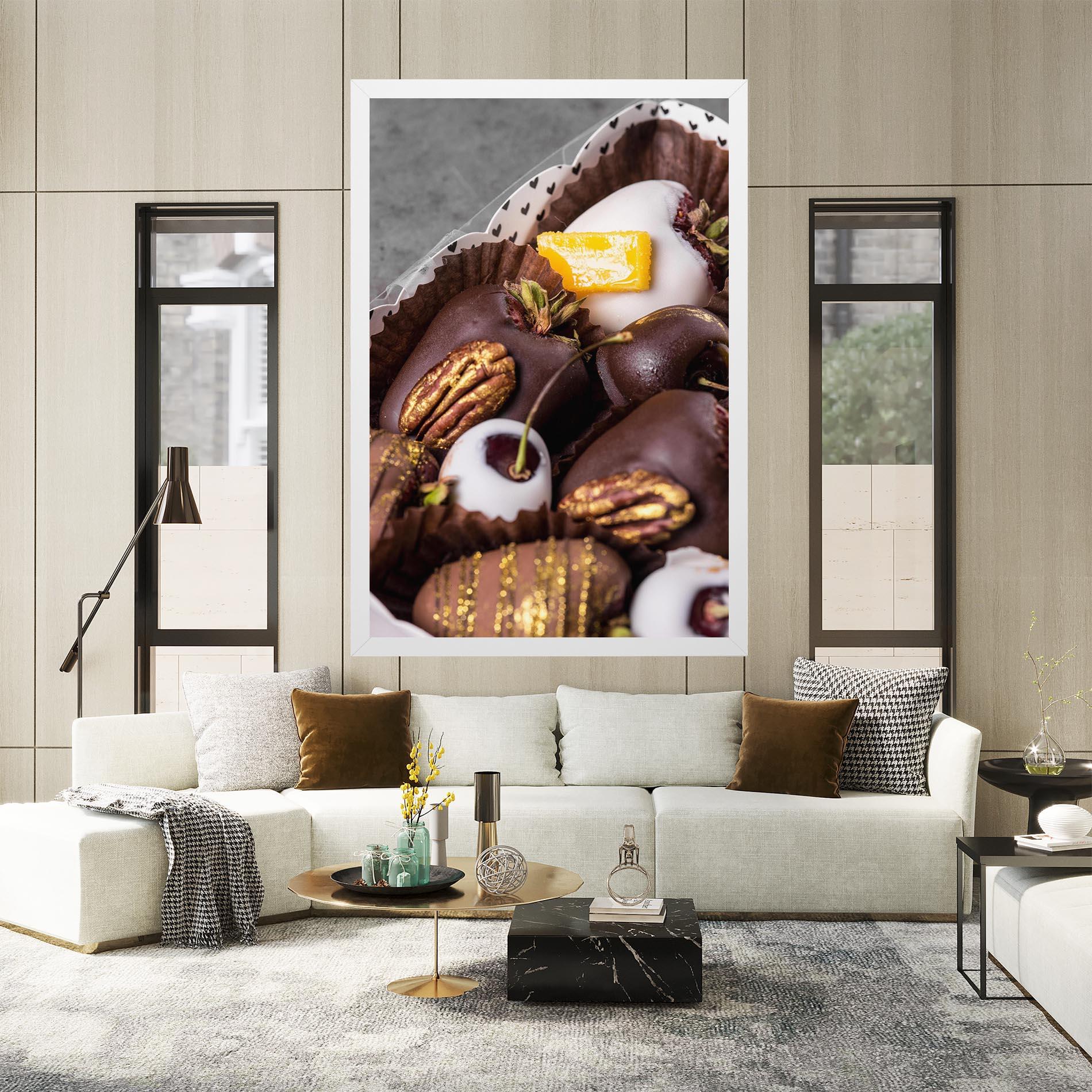 Tablou Canvas Chocolate Covered mockup 2