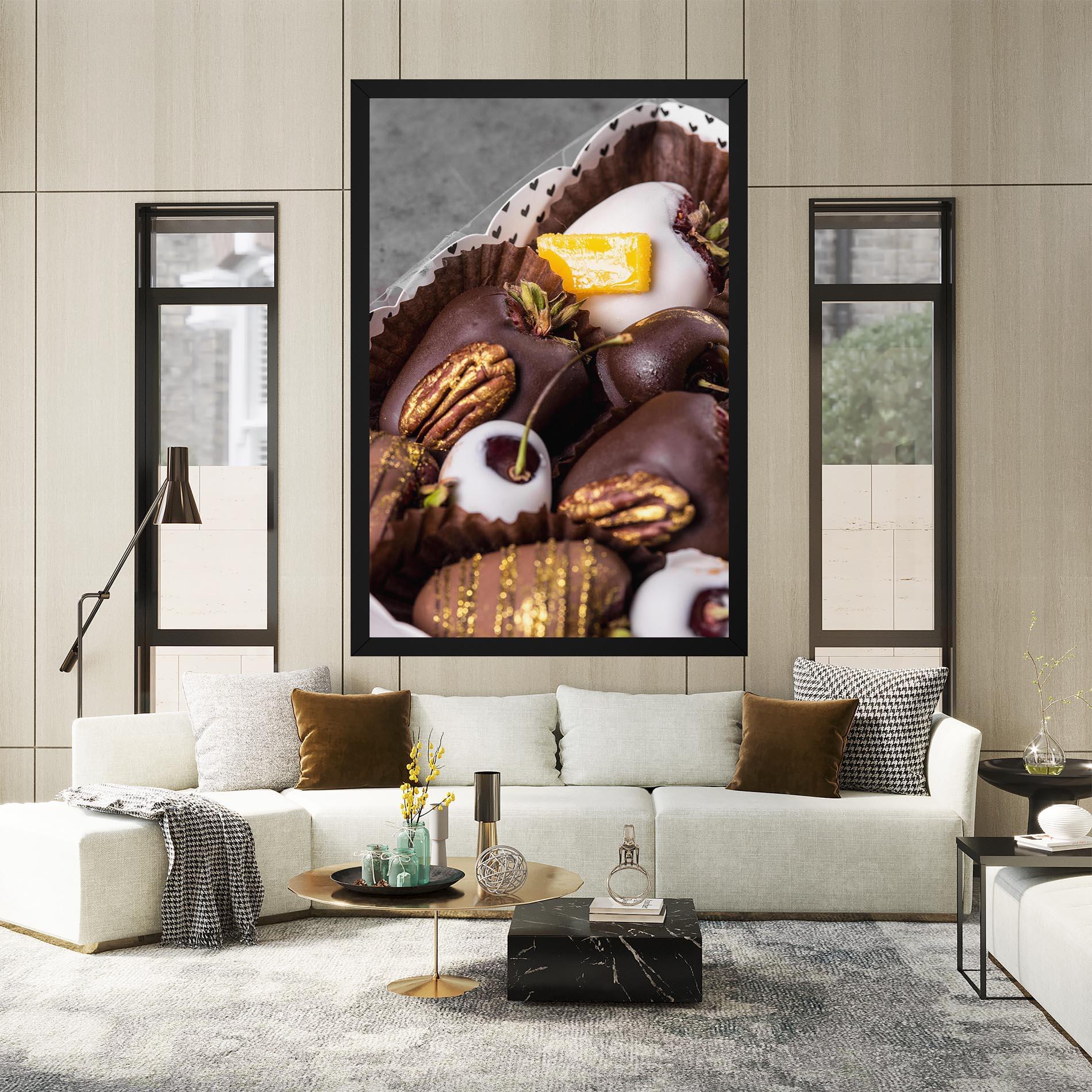 Tablou Canvas Chocolate Covered mockup 2