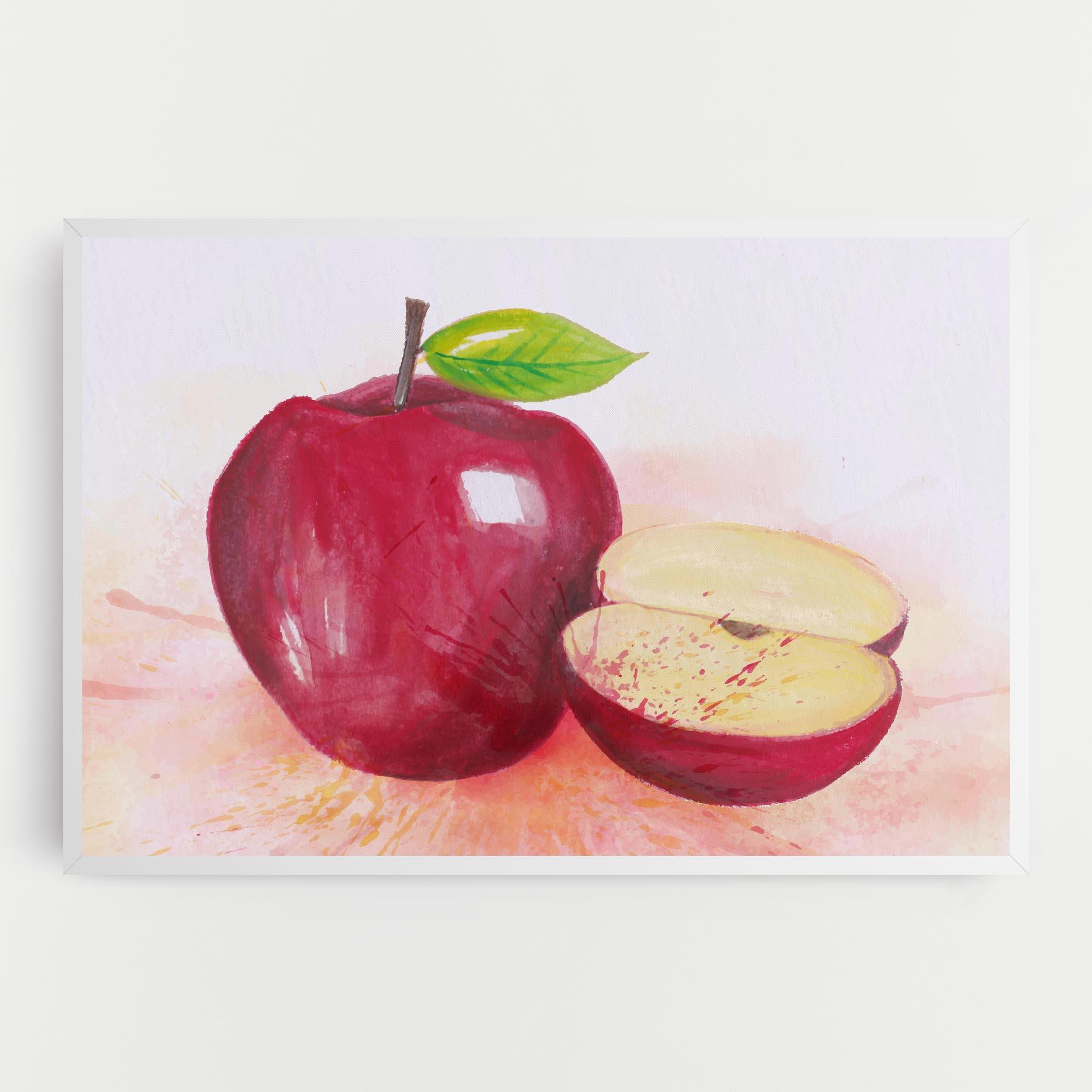 Tablou Canvas Apple Art mockup 0