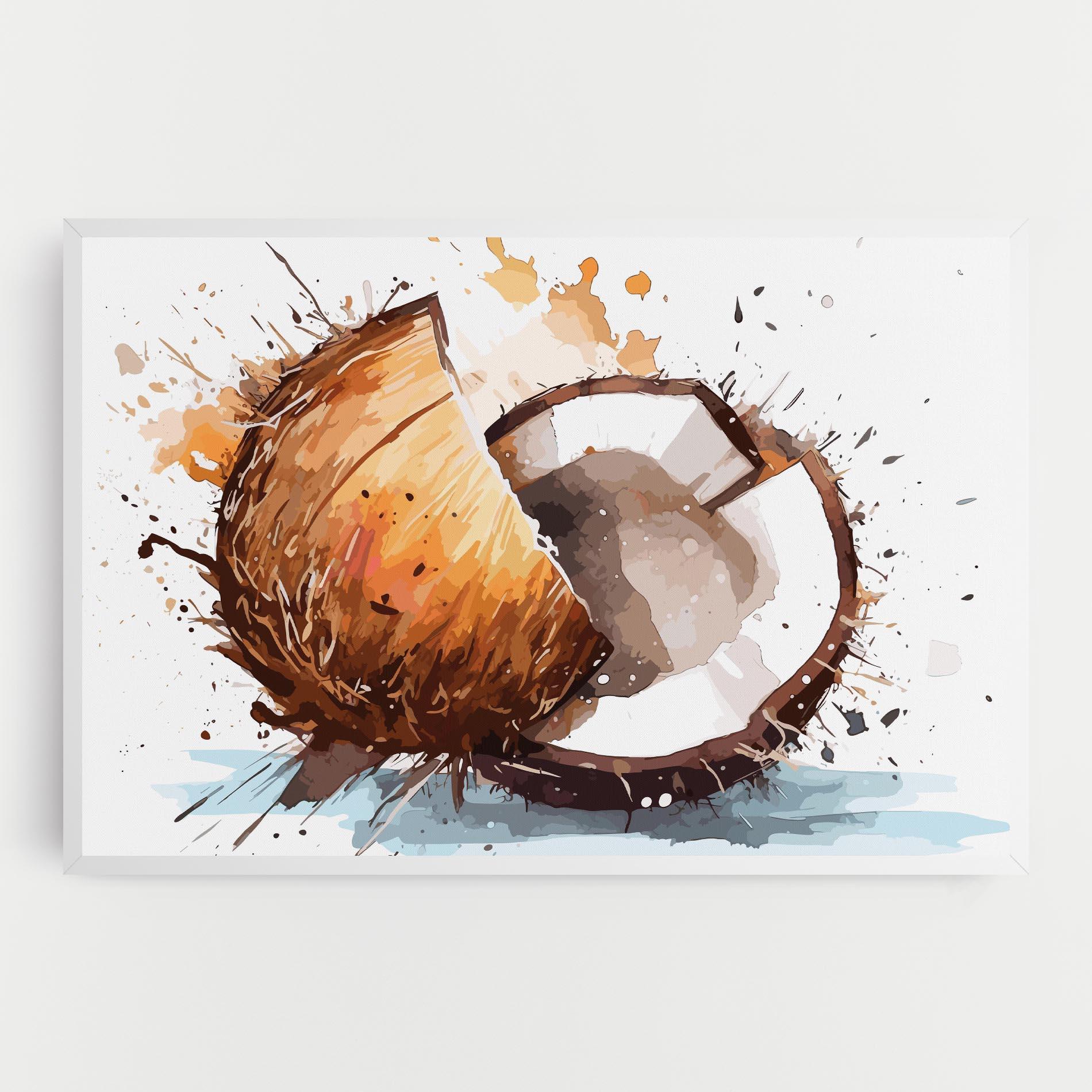 Tablou Canvas Coconut Art mockup 0