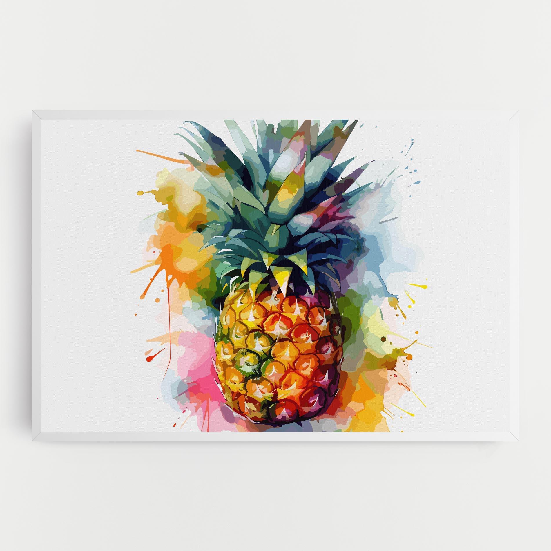 Tablou Canvas Color Mix Pineapple mockup 0